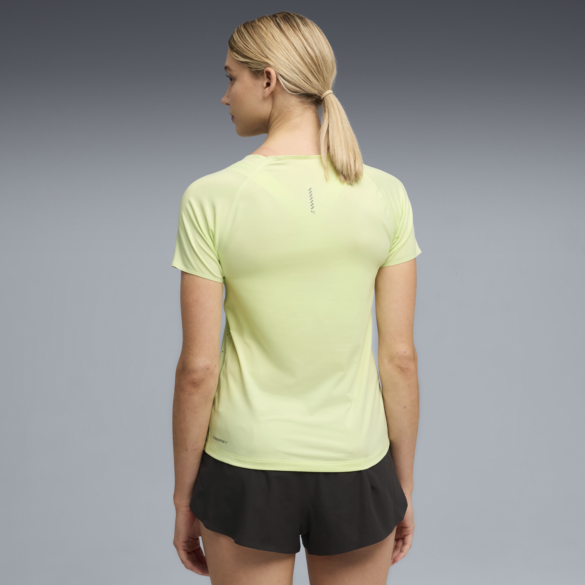 PUMA Run Cloudspun T-Shirt Femme Apple Spritz Green M 3