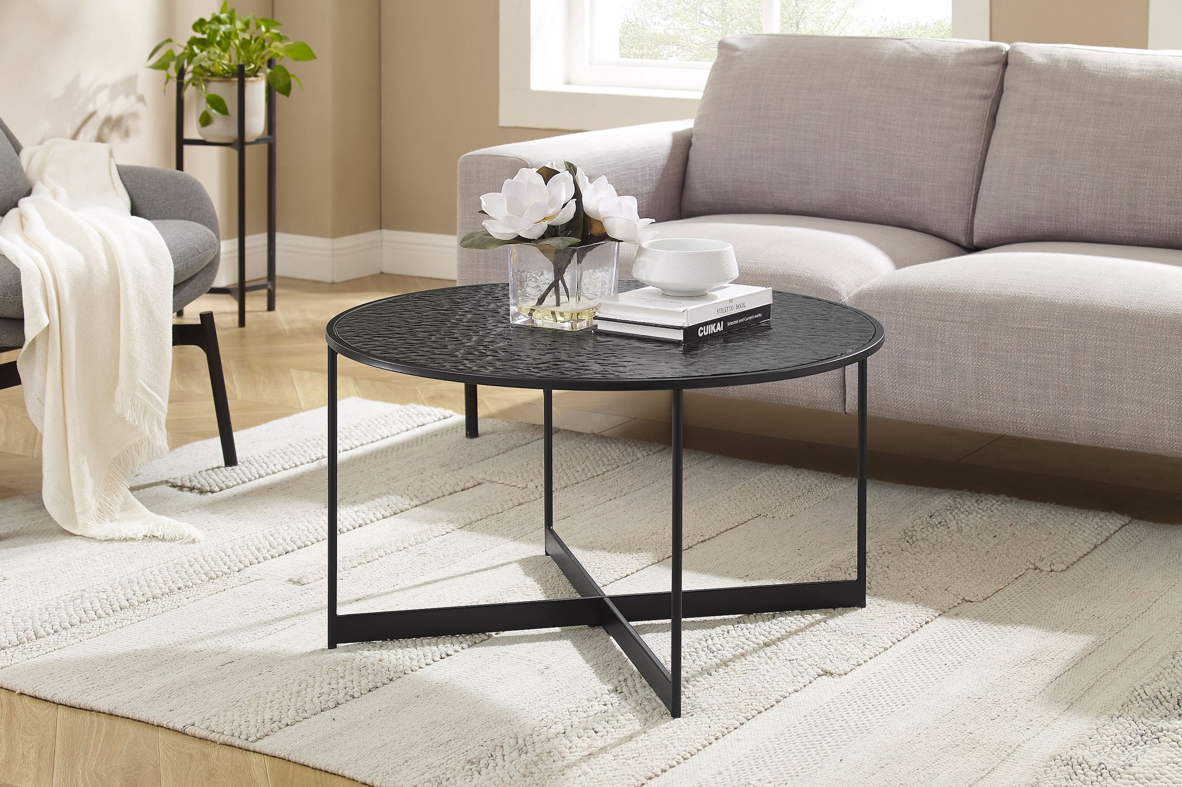 SalesFever Couchtisch "Coffeetable Wohnzimmerhtisch für stylisches Wohnambi günstig online kaufen