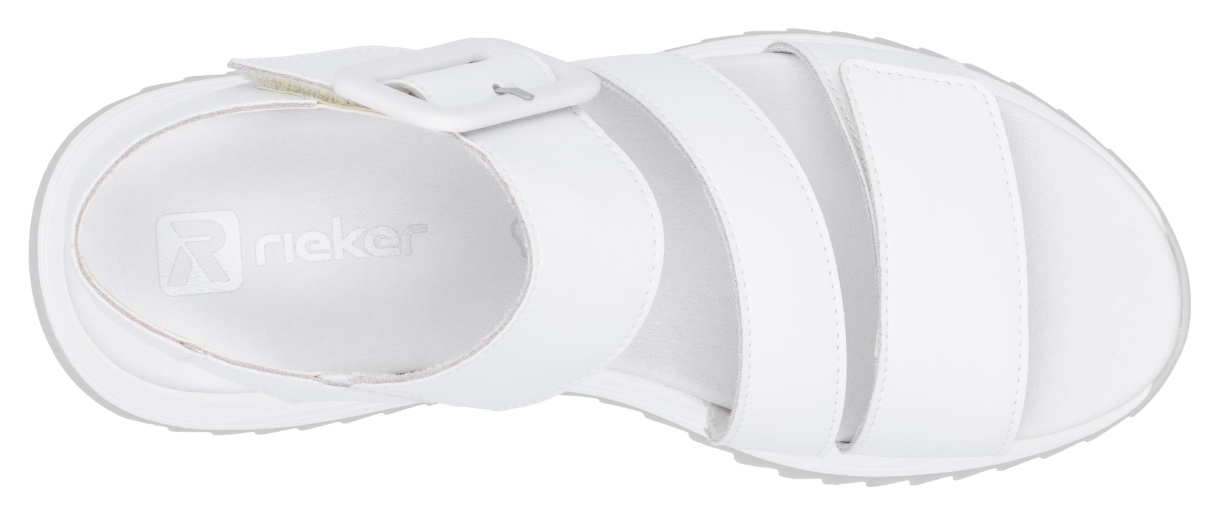 RIEKER Sport Riemchensandale, Sommerschuh, Klettschuh, Outdoorsandale mit weichem Fußbett