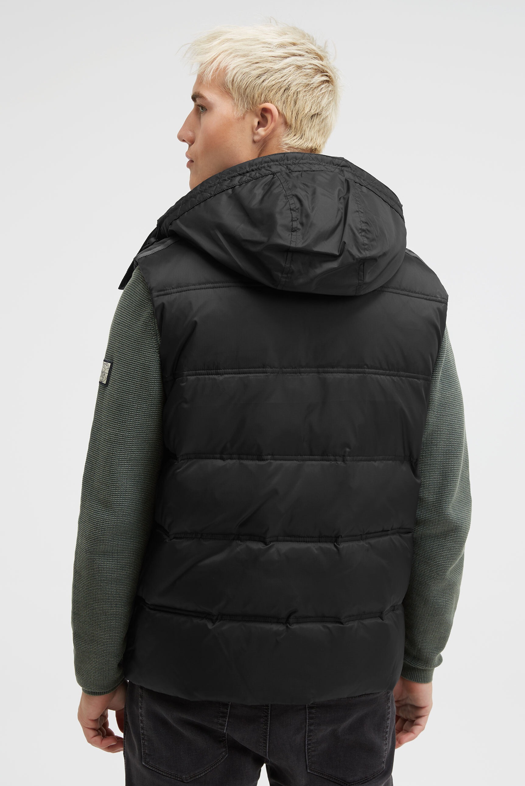 CAMP DAVID Steppweste mit Brusttasche