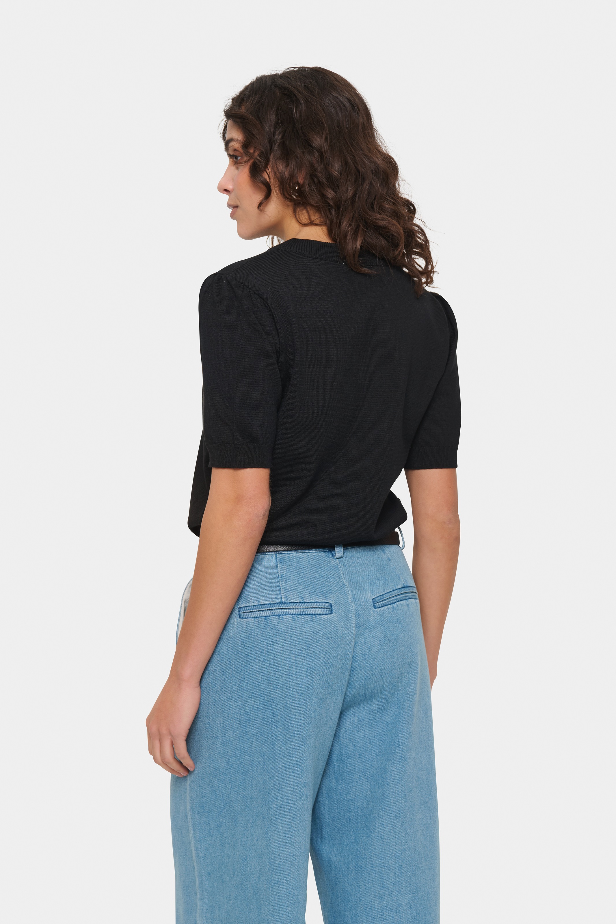 Saint Tropez Kurzarmpullover "MilaSZ SS" Viskosemischung, Classic fit günstig online kaufen