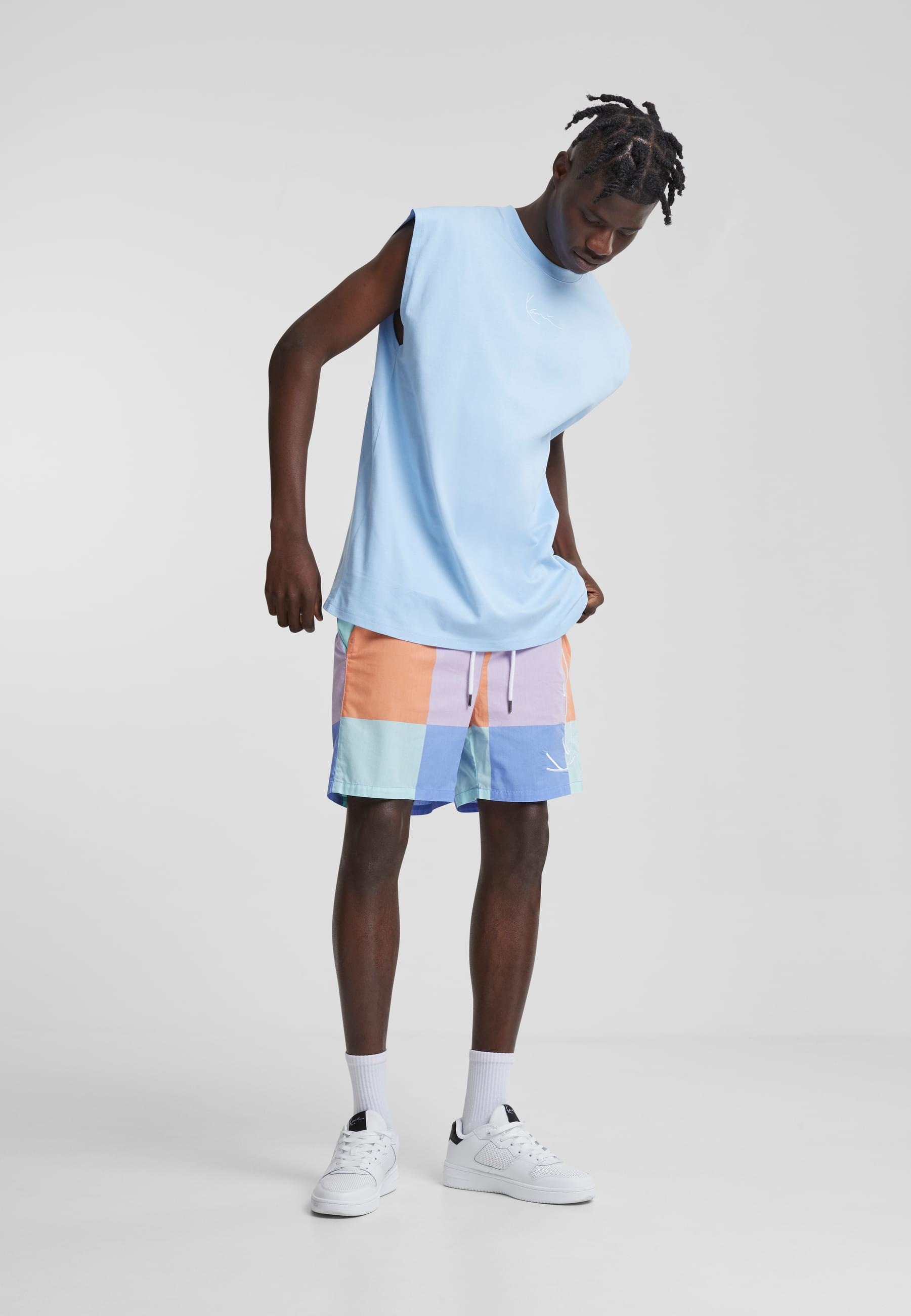 Karl Kani Shorts »Karl Kani Herren KKMQ22156MNT KK Signature Resort Shorts«, (1 tlg.)