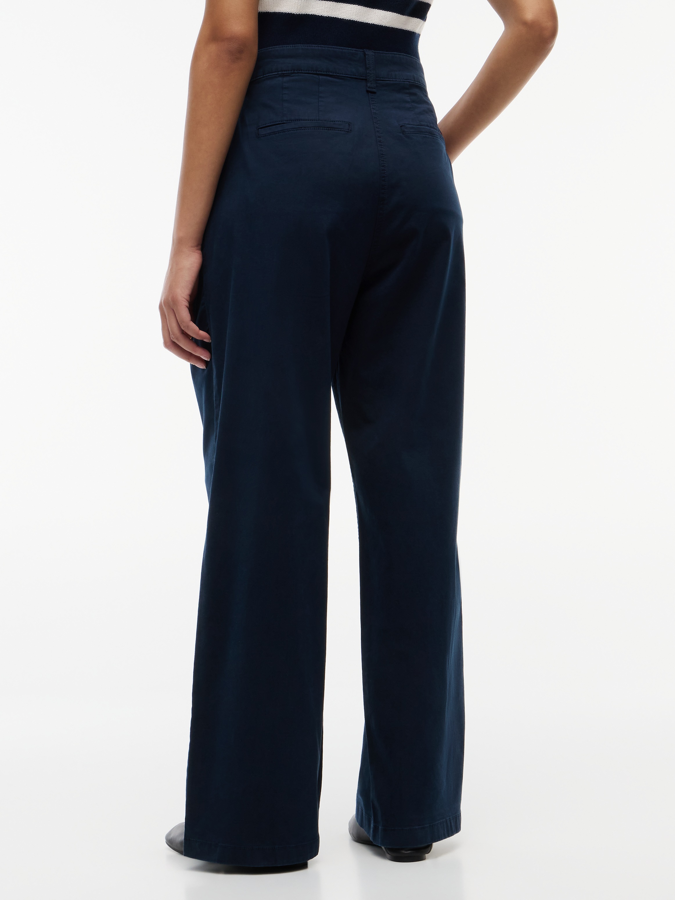 Tommy Jeans Chinohose "TJW WIDE LEG CHINO" Baumwollmischung, lässig geschnitten