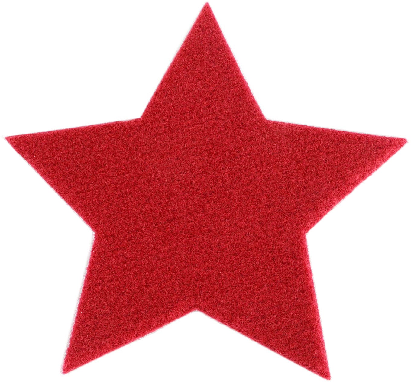 Primaflor-Ideen in Textil "Stern, Weihnachtsdeko" ideal als Untersetzer oder Tischdeko, Größe 16,5 cm