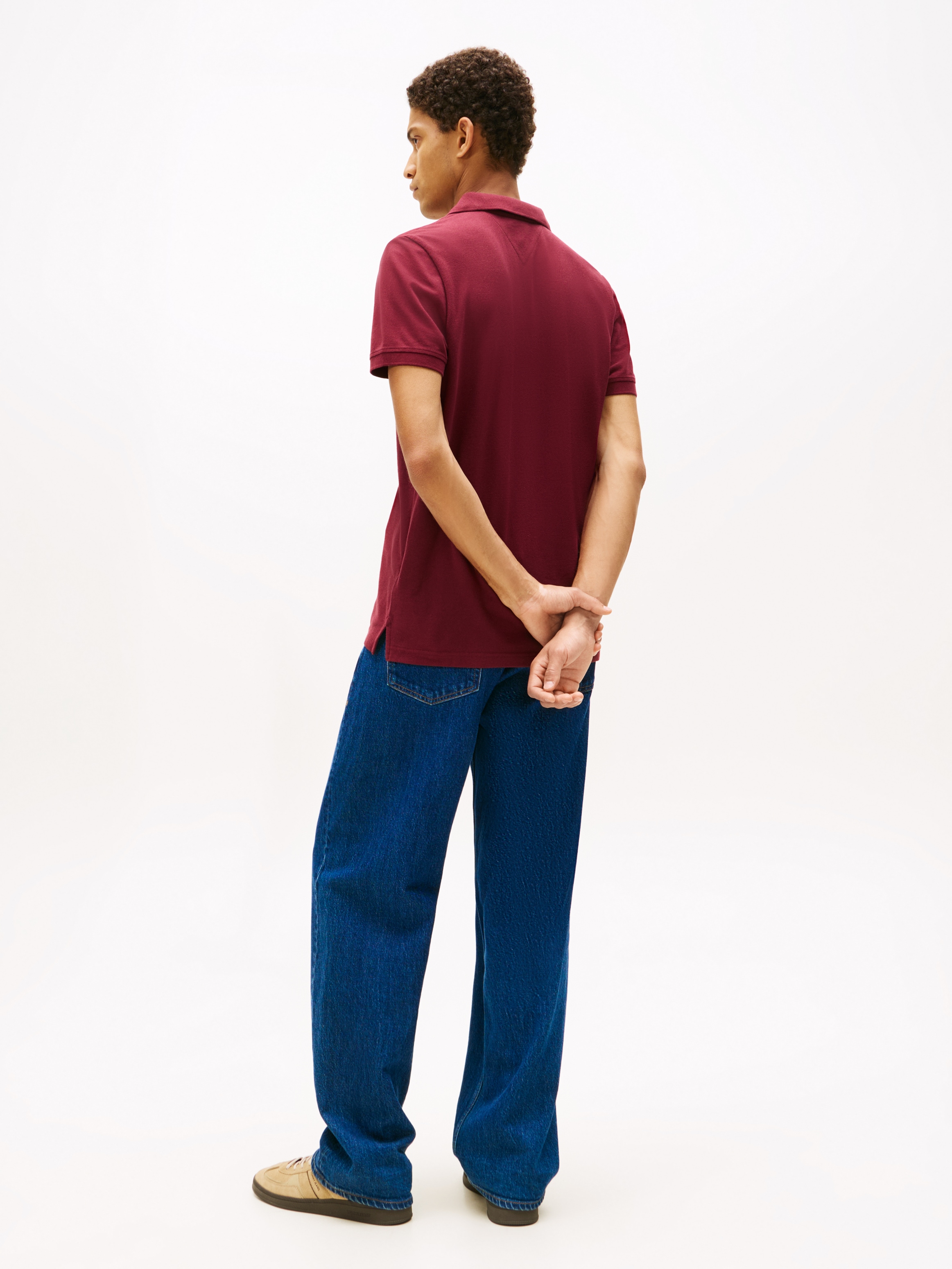 Tommy Jeans Poloshirt »TJM SLIM PLACKET POLO EXT«
