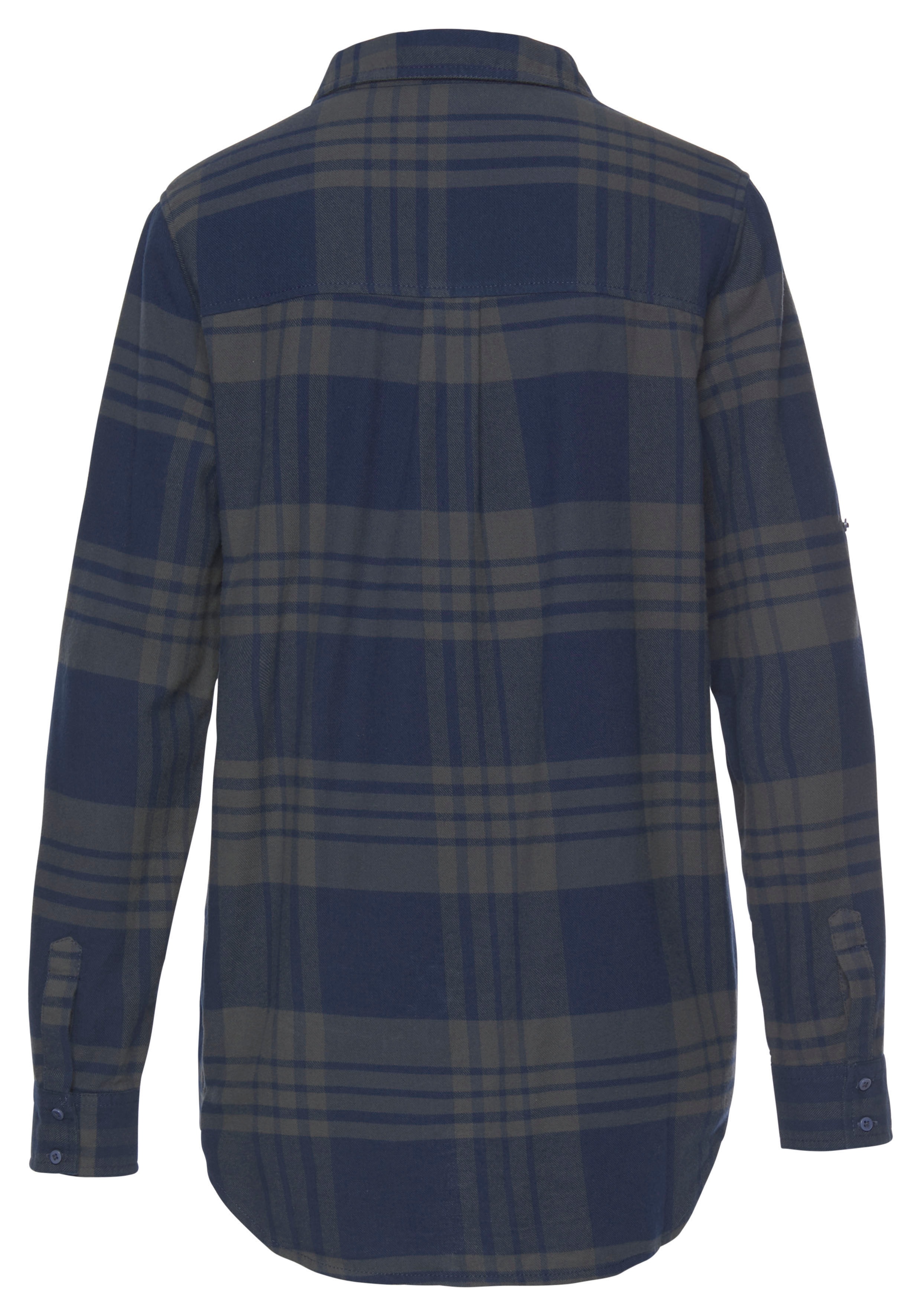 Thumbnail - LASCANA Hemdbluse, aus weichem Flanell, Karobluse aus Baumwolle, Damenbluse