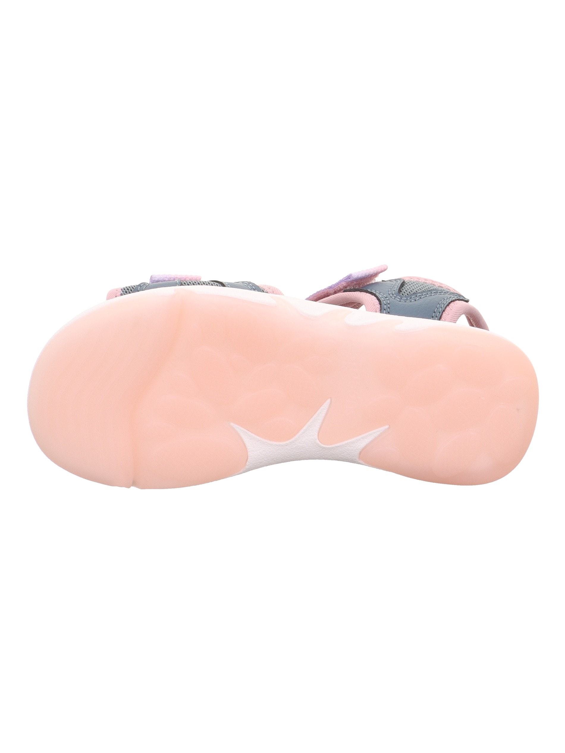 Superfit Sandale »PEBBLES WMS: mittel«  Sandalette mit süßem Motiv, Größenschablone zum Download