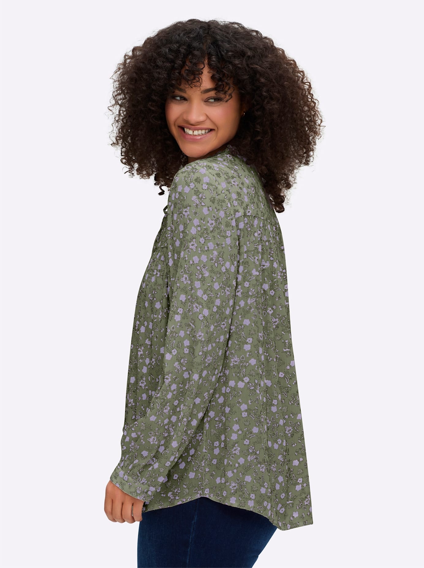 Sheego Druckbluse