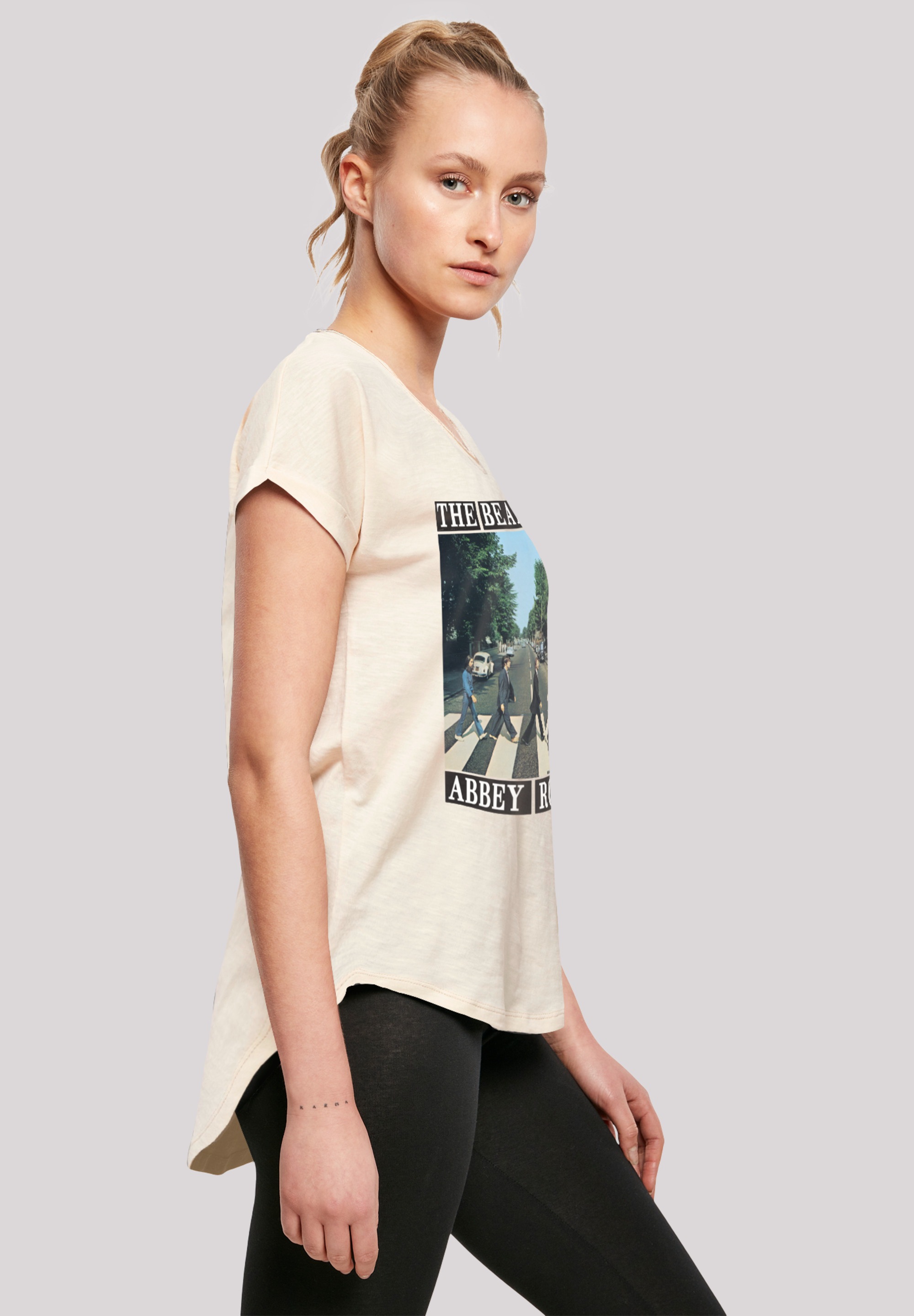 F4NT4STIC T-Shirt »The Beatles Band Abbey Road«, Print