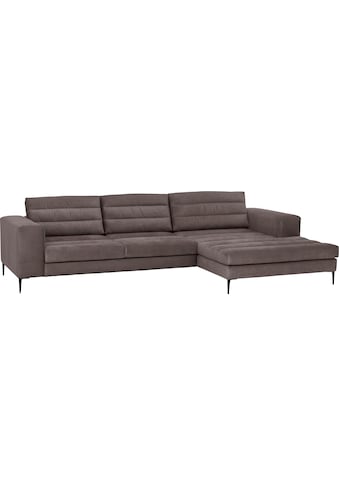 TRENDMANUFAKTUR  Ecksofa »Arabella« su extra platus Rec...