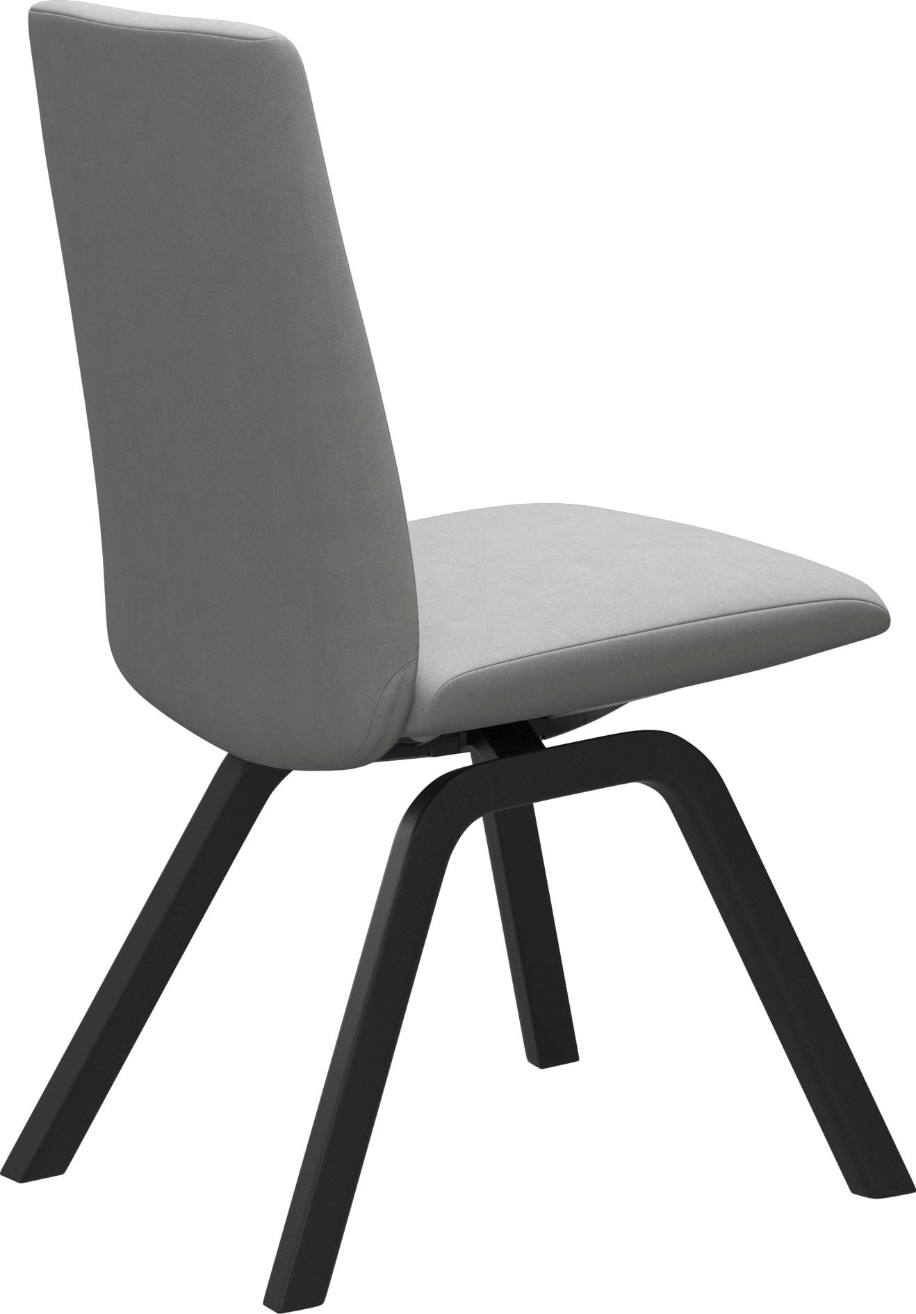 Thumbnail - Stressless Polsterstuhl "Laurel" () Low Back, Größe M, mit schräggestellten Beinen in Schwarz