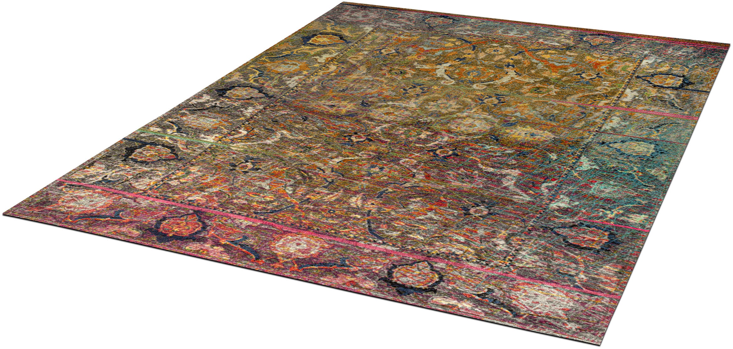 wash+dry by Kleen-Tex Teppich "Mirage" rechteckig günstig online kaufen