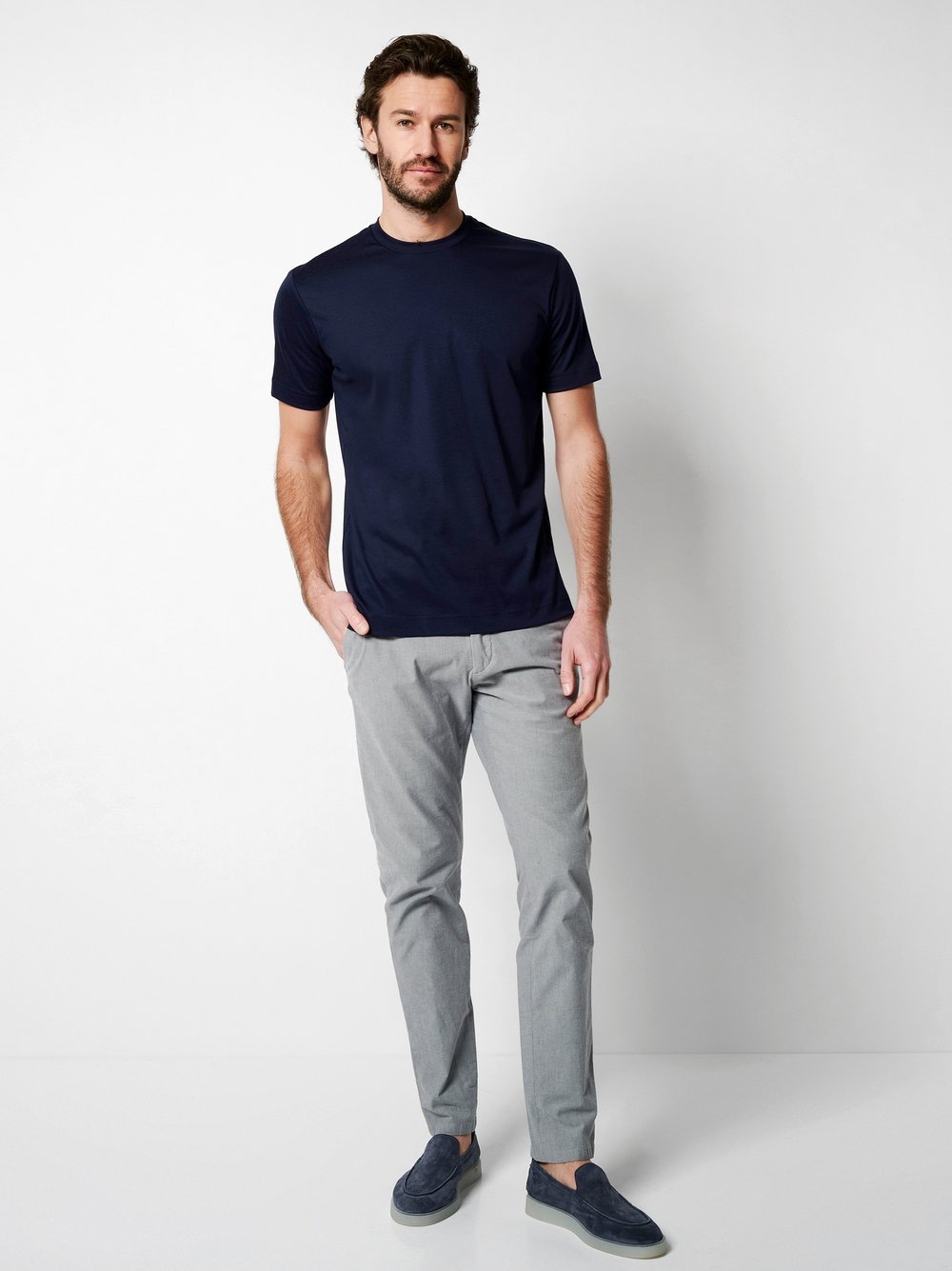 DESOTO T-Shirt »DESOTO T-Shirt Roundneck 1/2«, Mit Rundhalsausschnitt