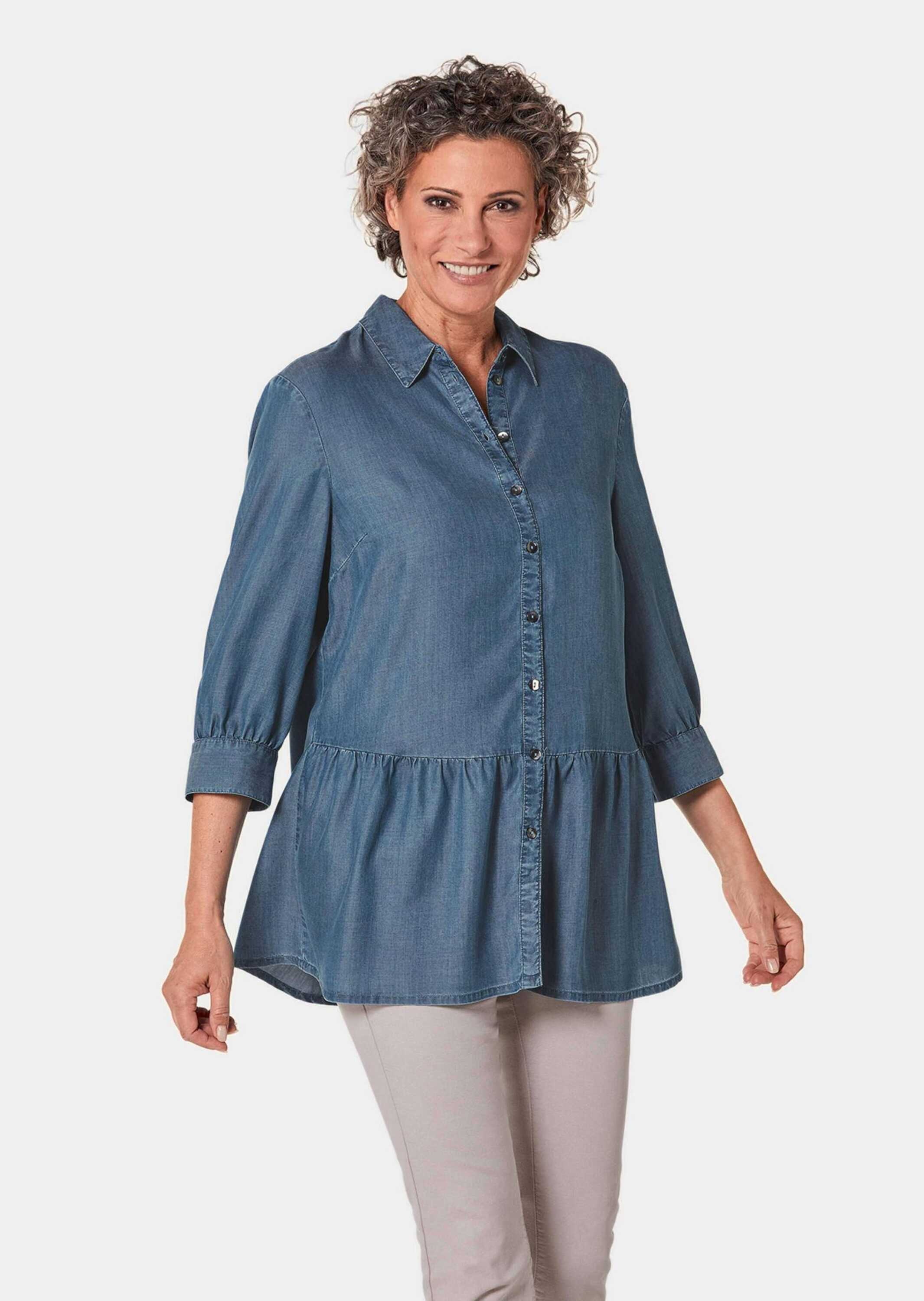 GOLDNER Tunika "Locker fallende Tunikabluse aus angenehmer Qualität" günstig online kaufen