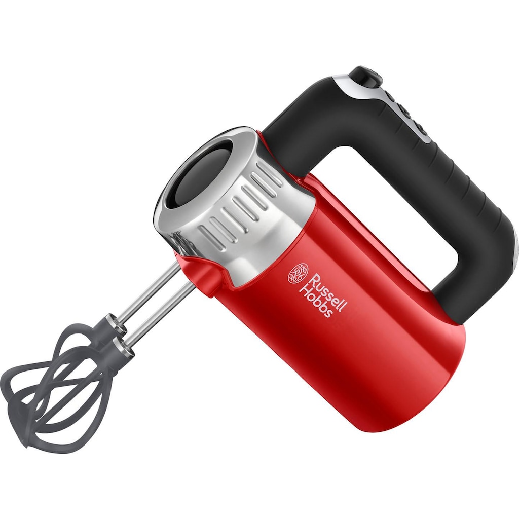 RUSSELL HOBBS Handmixer »25200-56 Retro Ribbon Red«, 500 W