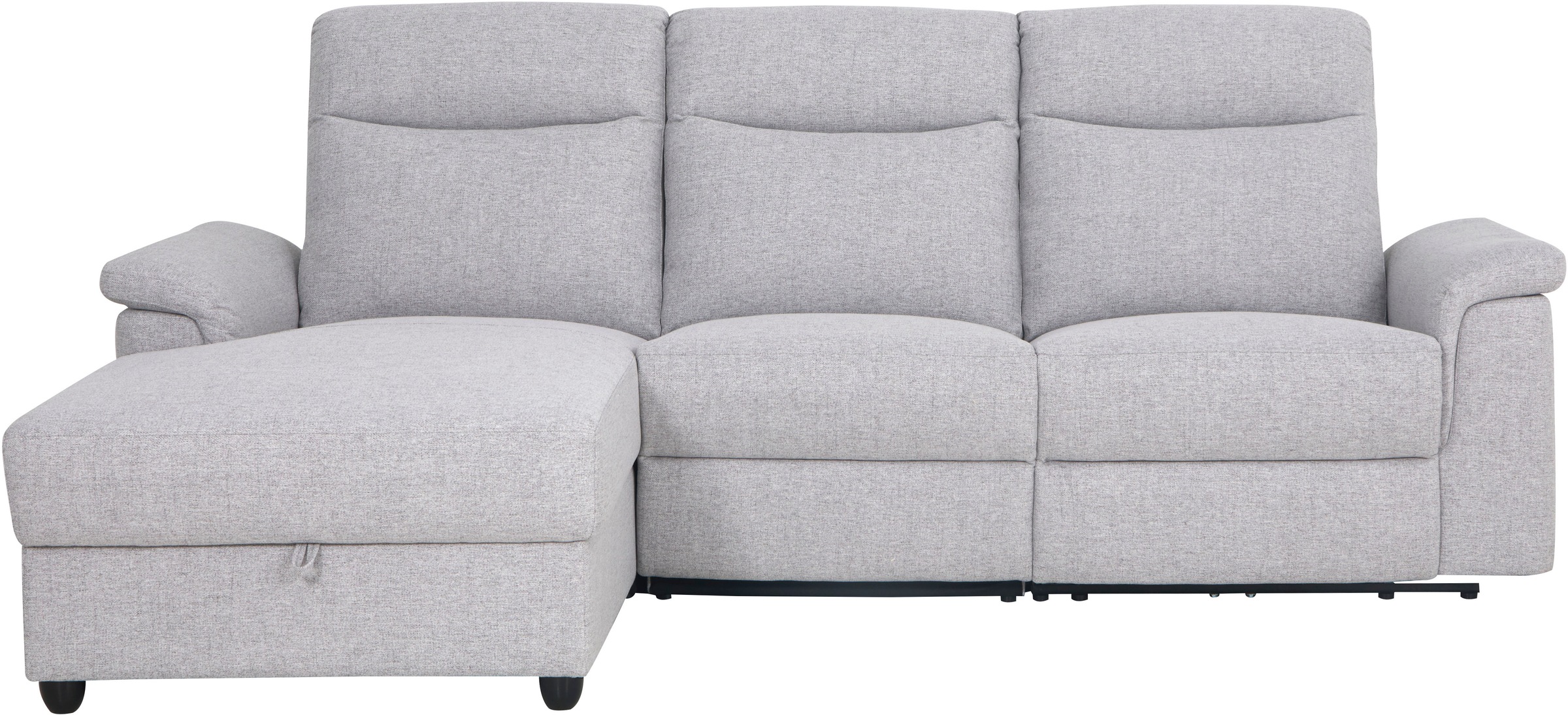 Home affaire Ecksofa "BRIONNE, L-Form, 255cm, manuelle u. elektrische Funkt günstig online kaufen