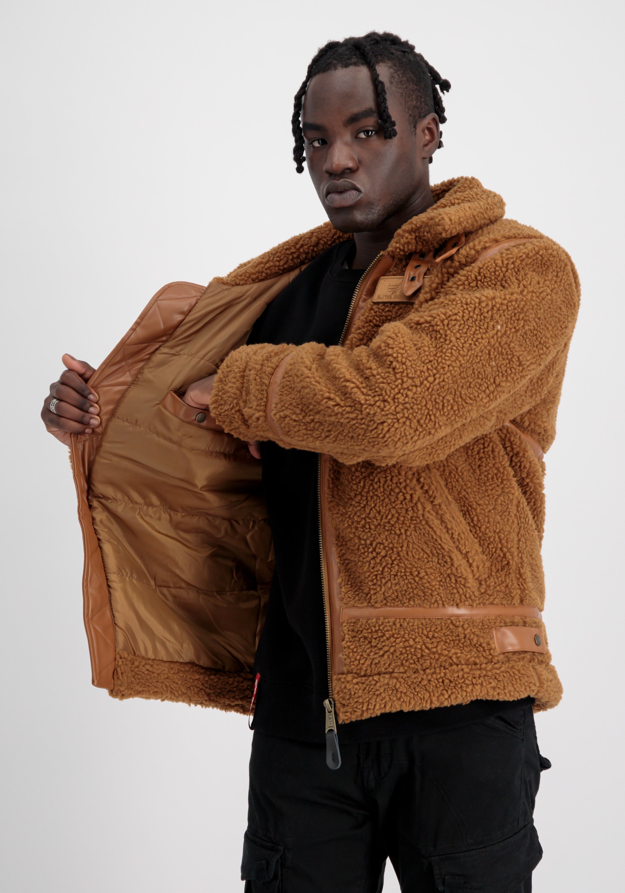 Alpha Industries Bomberjacke »Alpha Industries Men - Bomber Jackets B-3 Teddy«