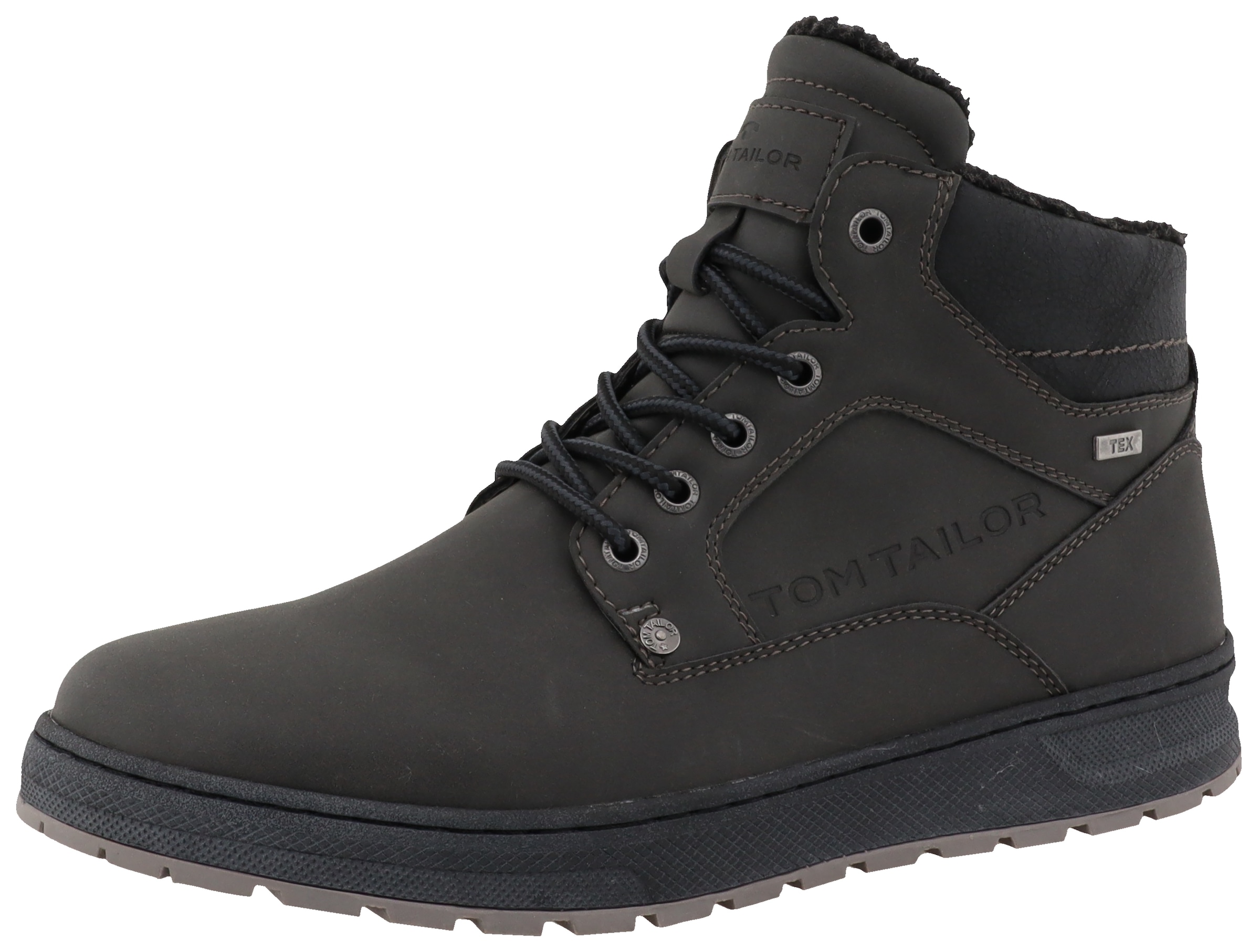 TOM TAILOR Winterboots, Plateau, Schnürboots, High Top-Sneaker mit Innenreißverschluss