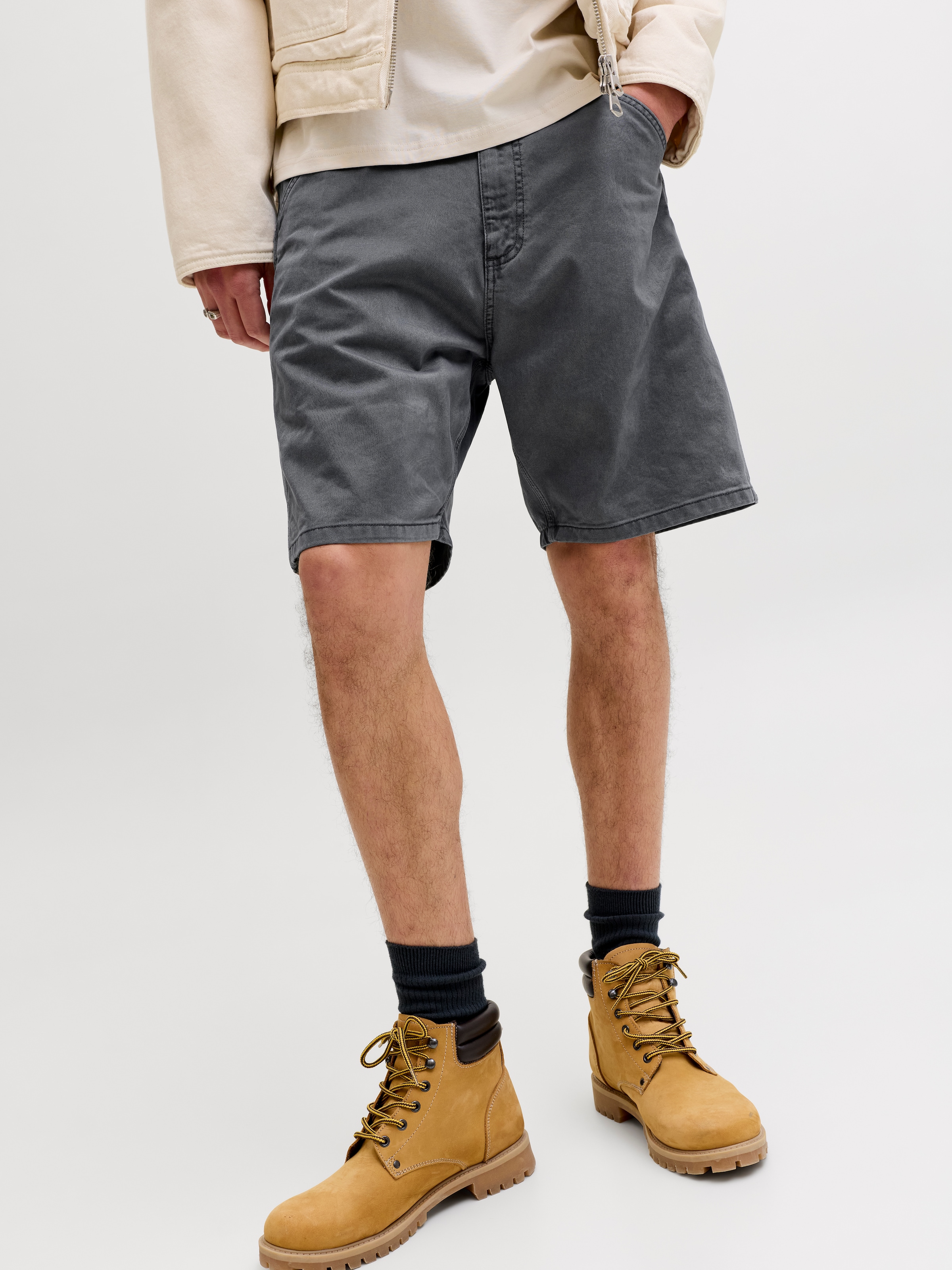 Jack & Jones Chinoshorts "JPSTTONY RAYE WORKER SHORT MID SN" Baumwolle, 5-P günstig online kaufen