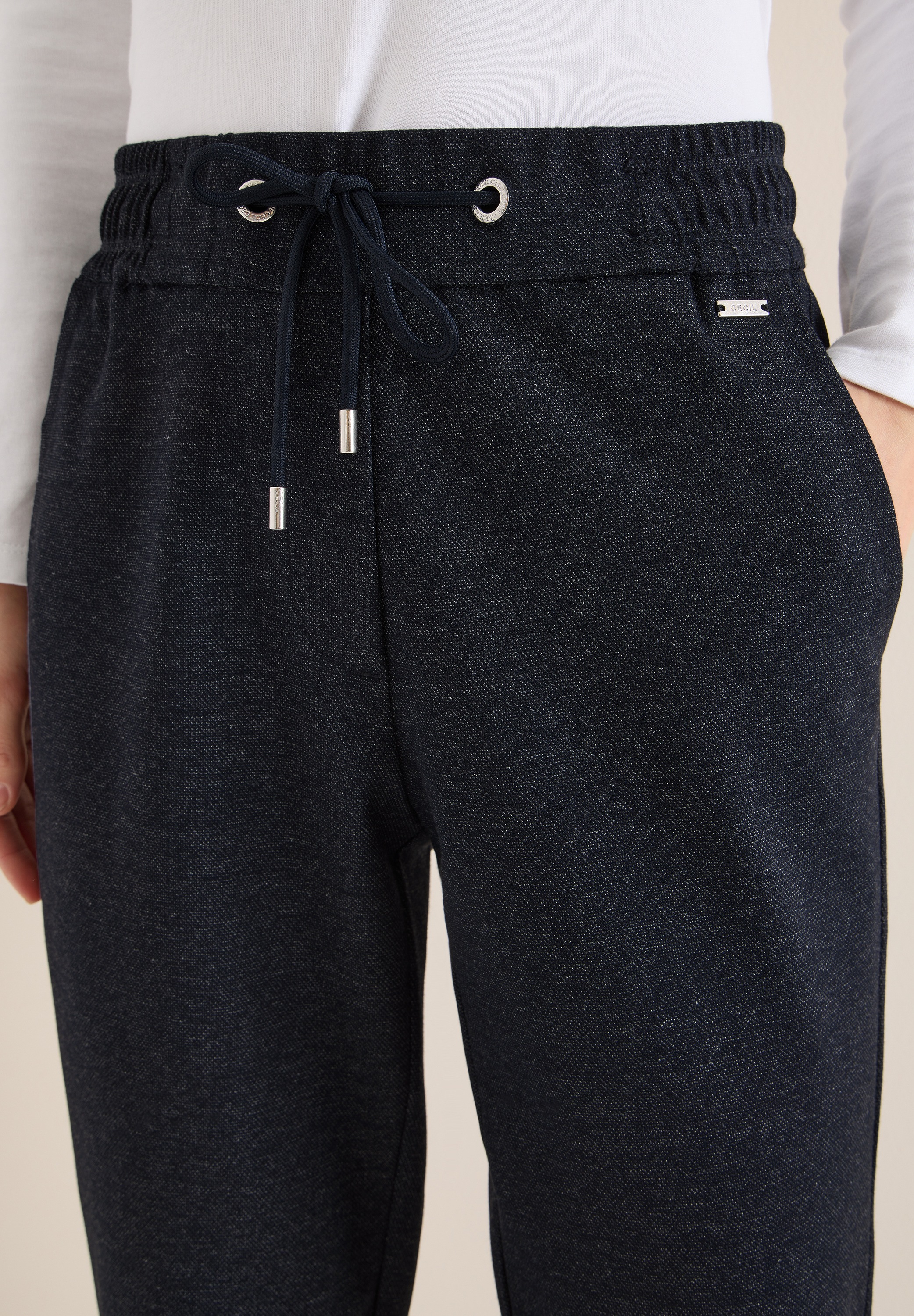 Cecil Tracey Women Jogger Pants Blue 30 2