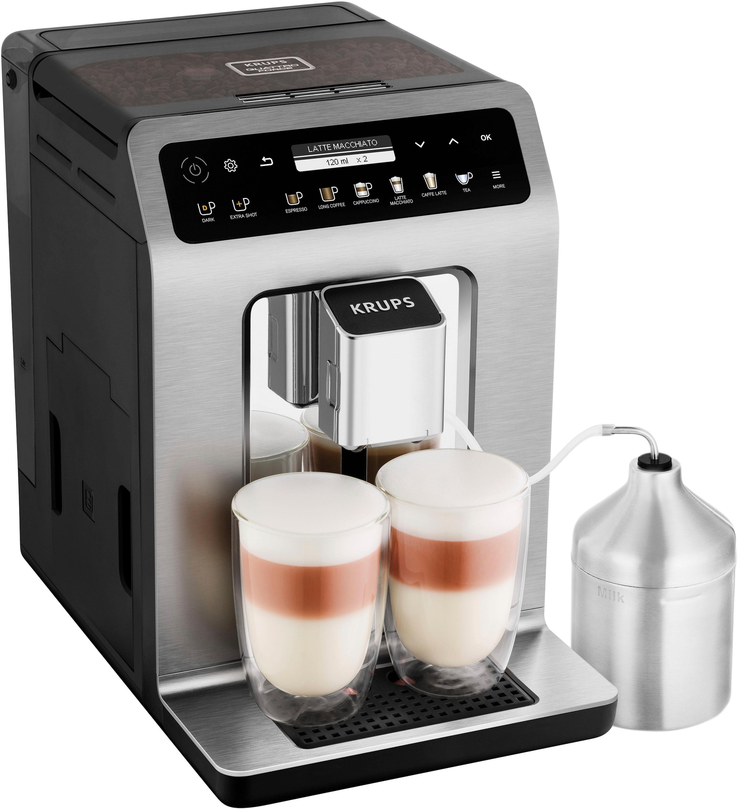 Krups Kaffeevollautomat "EA894T Evidence Plus", mit vielen technischen Innovationen und Bedienungshighlights