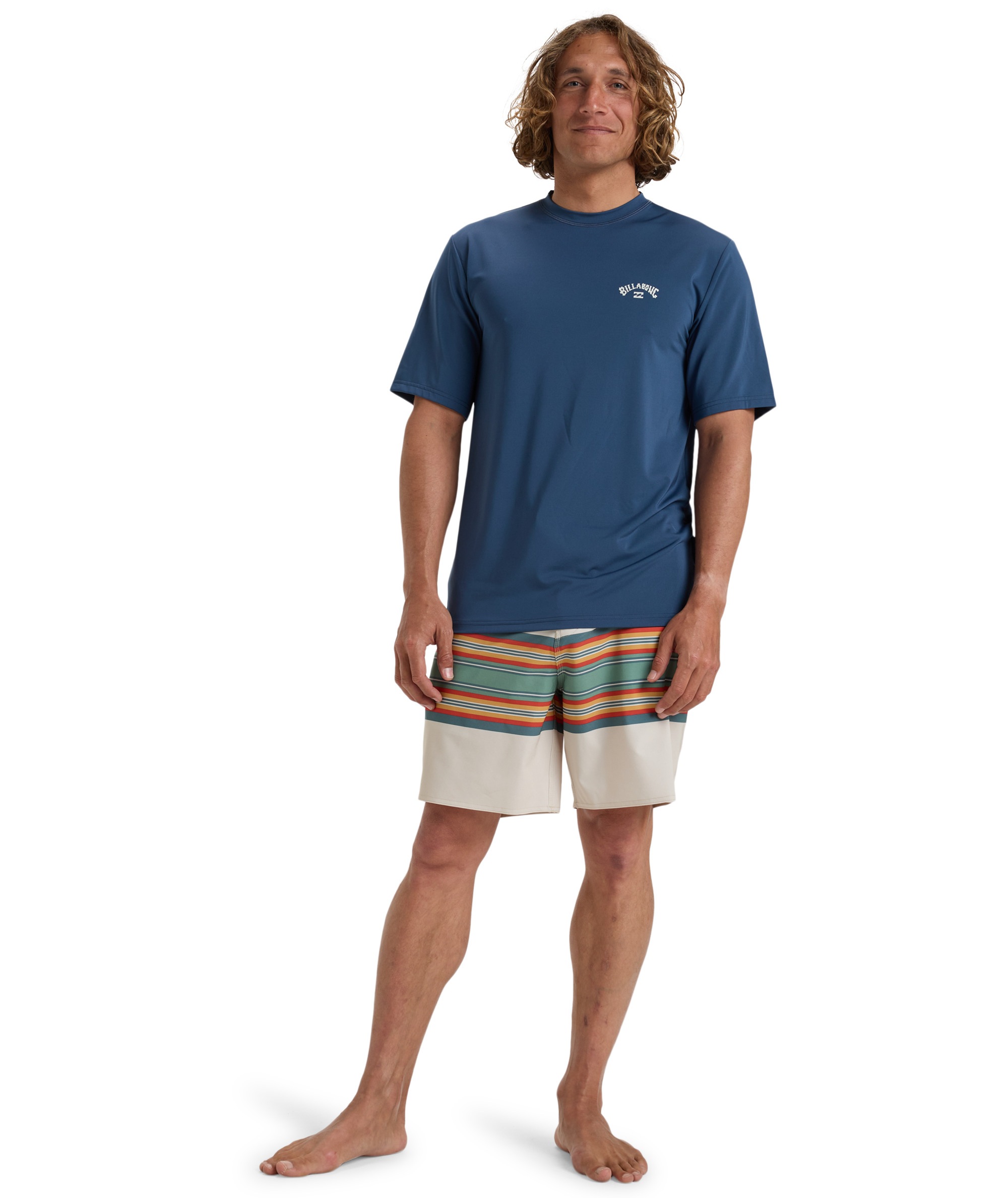 Billabong T-Shirt »ARCH WAVE SS«, (1 tlg.)