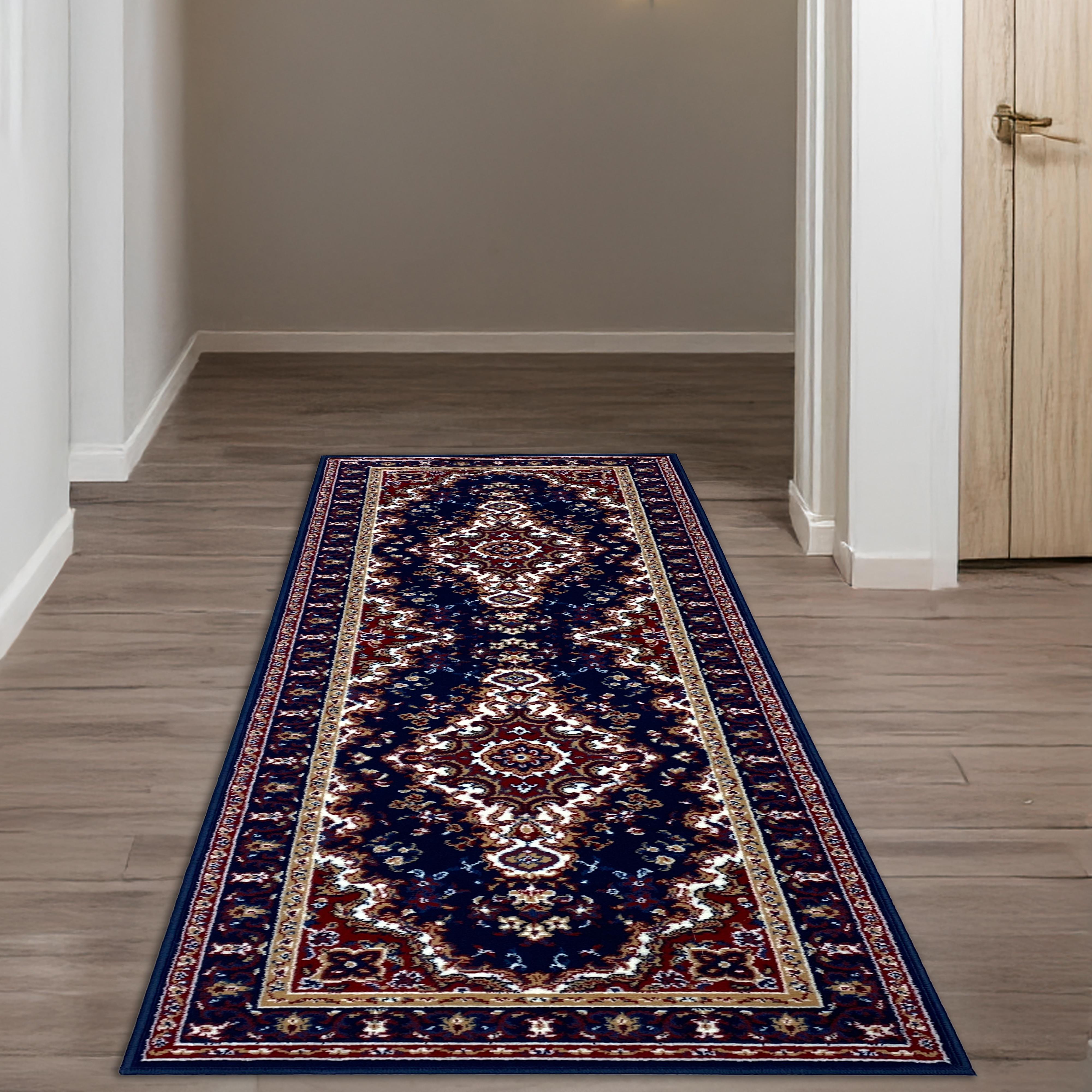 OTTO home Teppich "Oriental, Made in Belgium" rechteckig 7 mm Höhe Orient-Optik, mit Bordüre, Teppich, Kurzflor, Weich, Kundenliebling