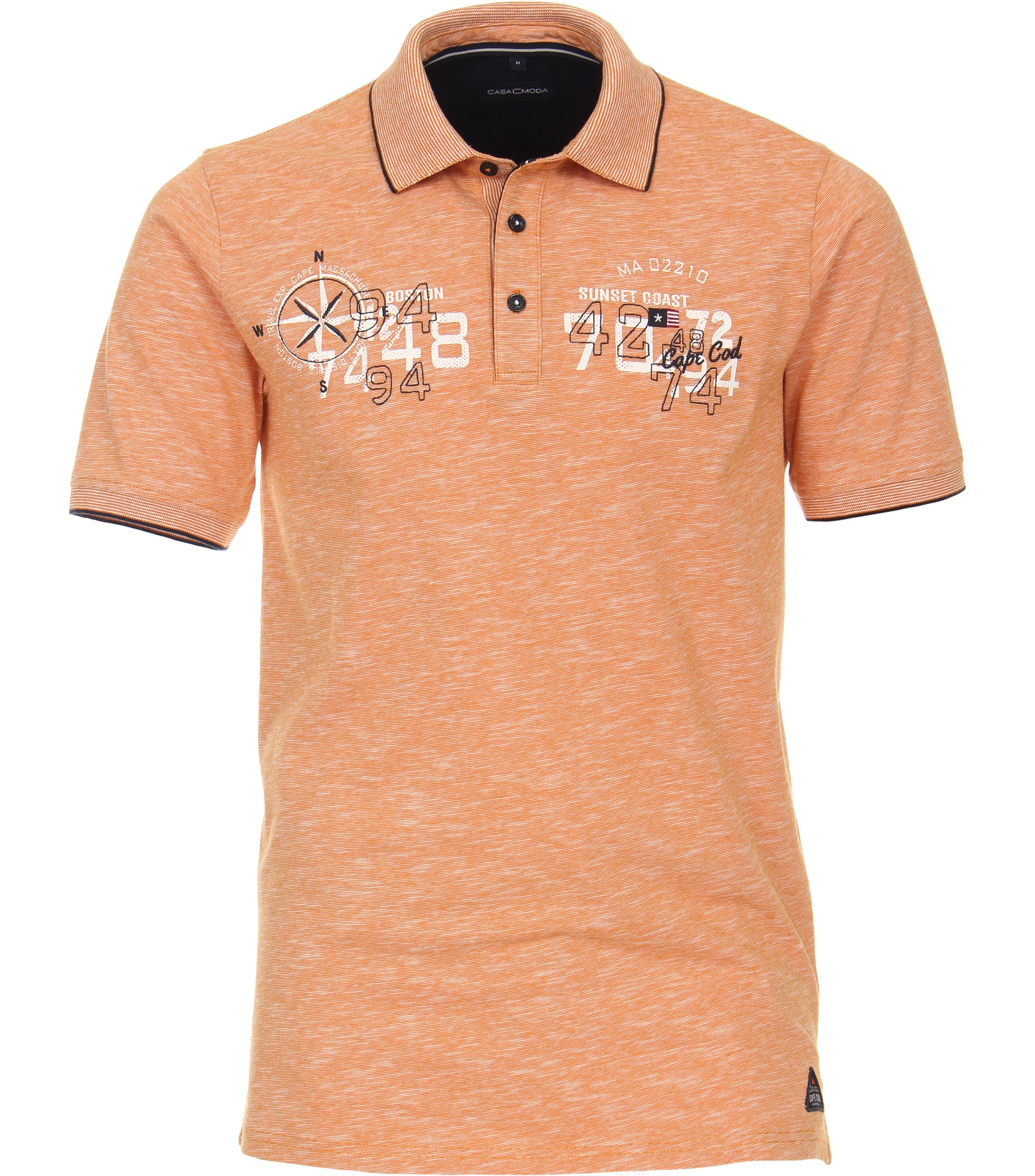 CASAMODA Poloshirt "CASAMODA Polo-Shirt uni" günstig online kaufen