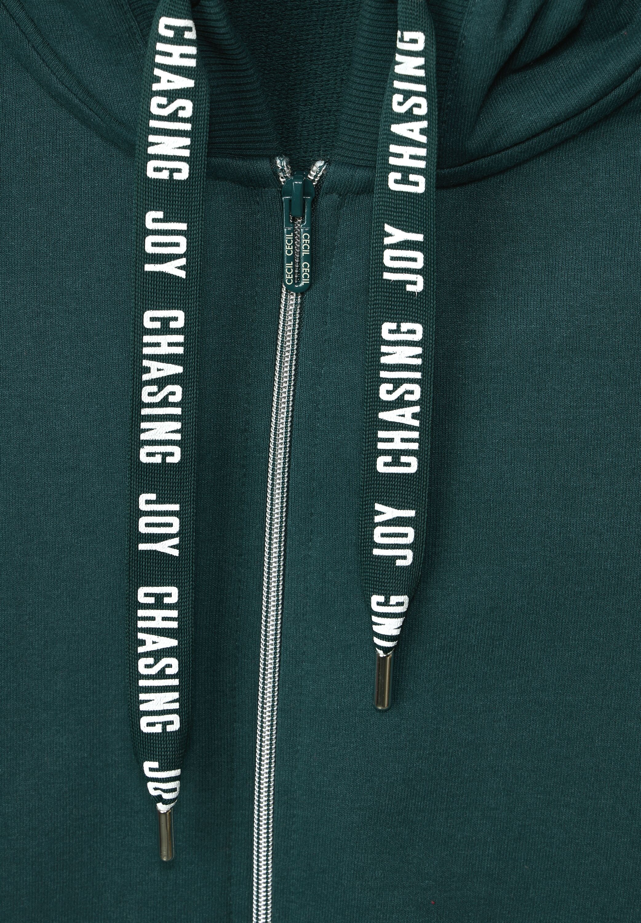 Cecil Sweatjacke, mit Kapuze