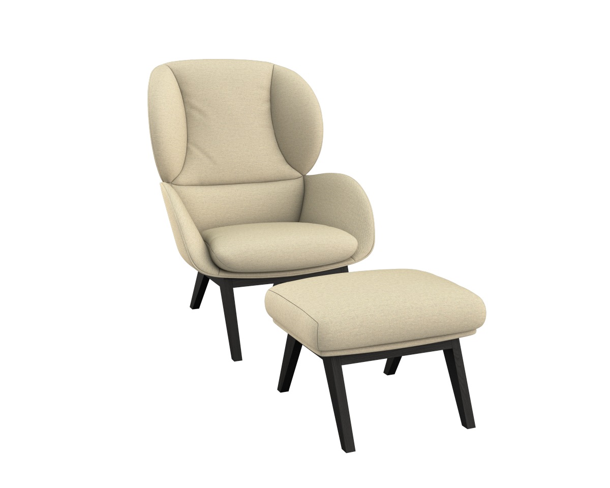 FLEXLUX Ohrensessel "Adria Designsessel, Loungesessel,", Stil & Komfort, or günstig online kaufen