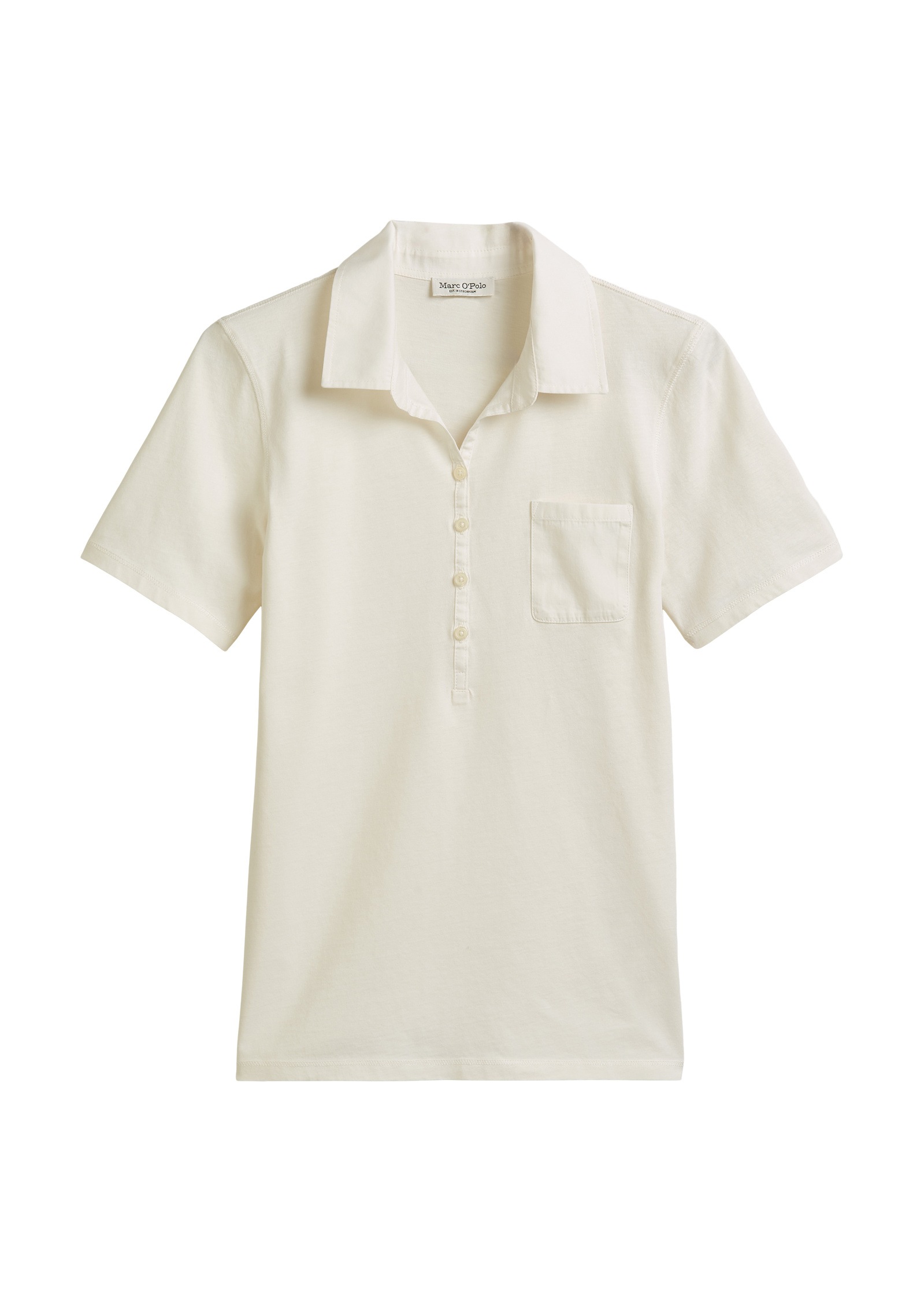 Marc O'Polo Poloshirt »mit Material-Mix-Details«