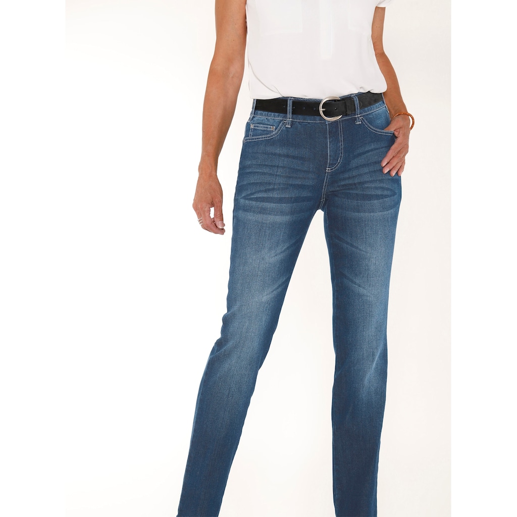 Casual Looks Bequeme Jeans, (1 tlg.)