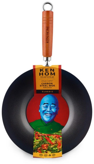 KEN HOM Wok »Classic«, Stahl, (1 tlg.), Ø 27 cm
