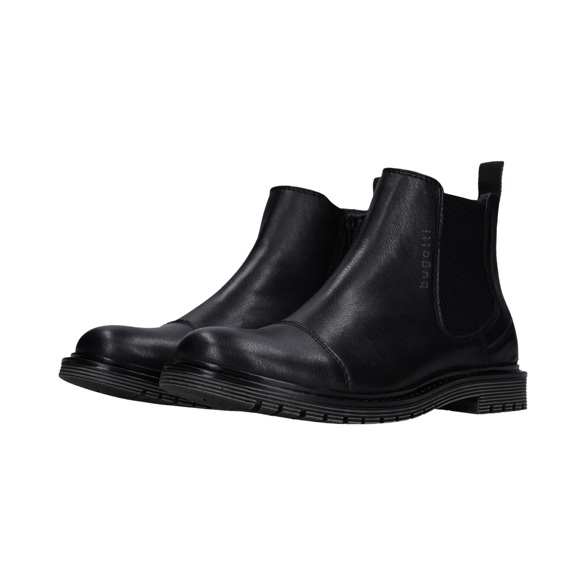 bugatti Chelseaboots Stiefelette mit Stretcheinsatz und Anziehlasche - schmale Form