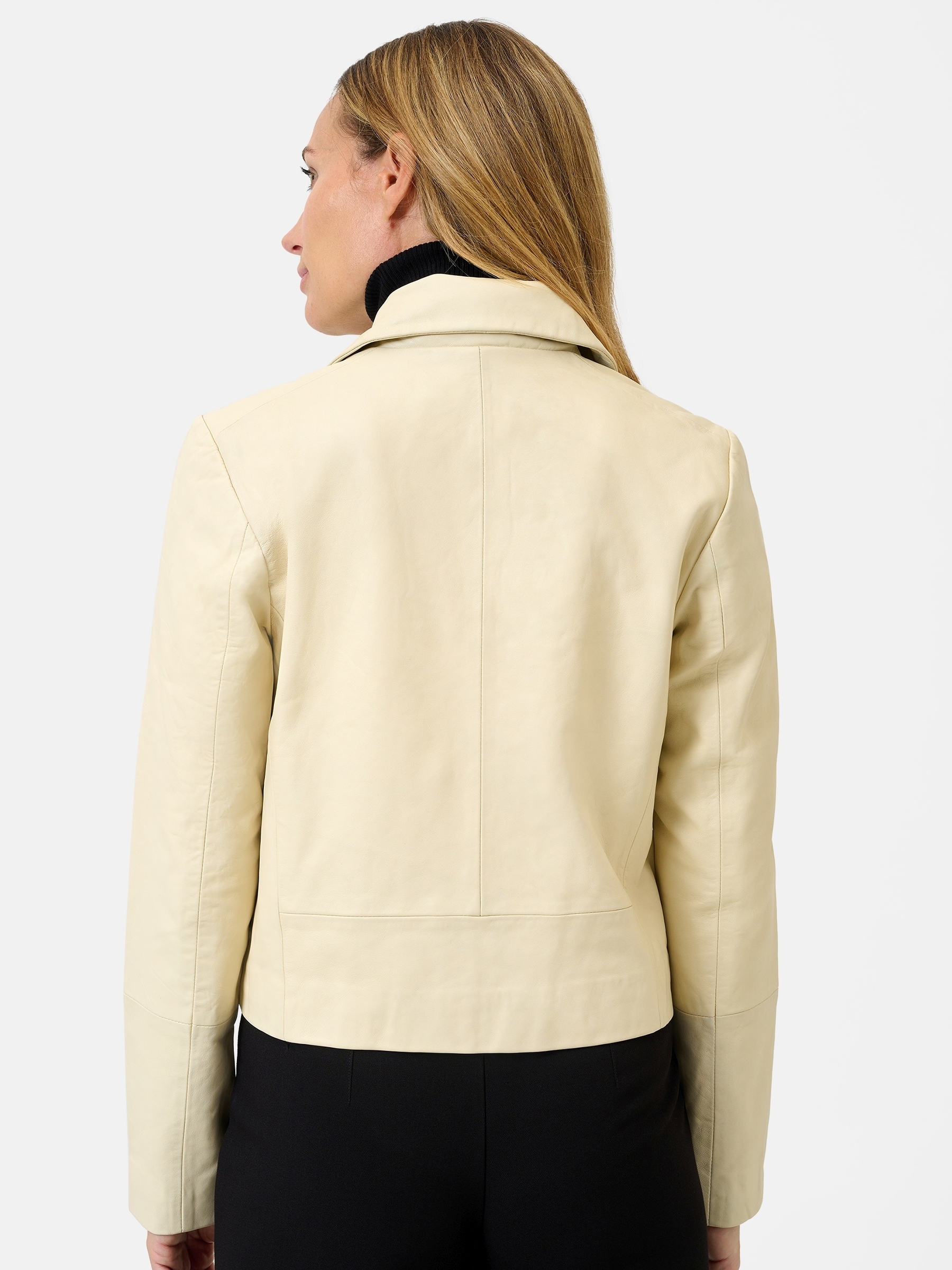 RICANO Lederjacke »Lederjacke Esther« ohne Kapuze Handgefertigt aus echtem Leder