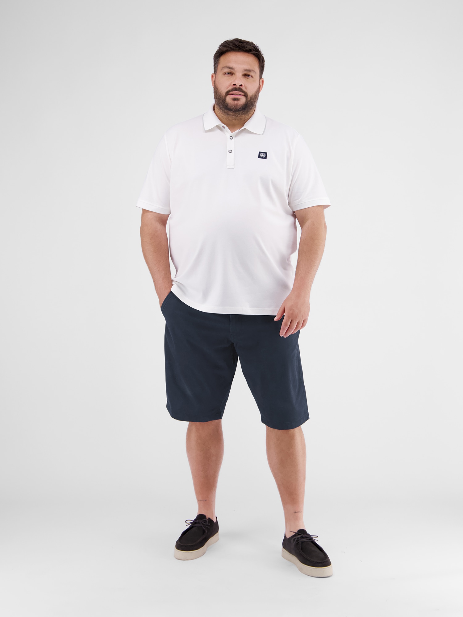 LERROS Bermudas »LERROS Herren Chino-Bermuda in Übergrößen«