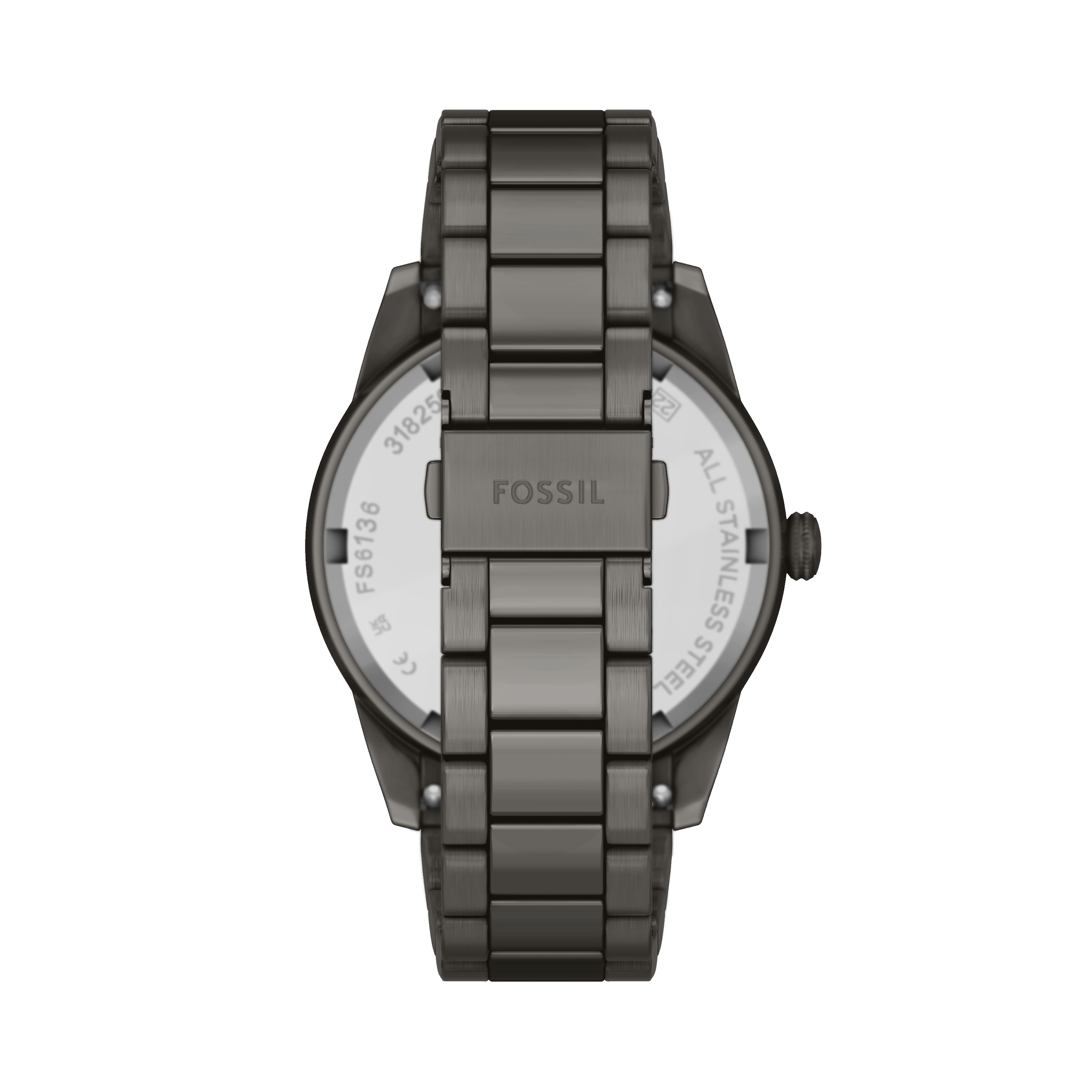 Fossil Quarzuhr »PEARSON«, Armbanduhr, Herrenuhr, Edelstahlarmband, analog, Tag, Wochentag