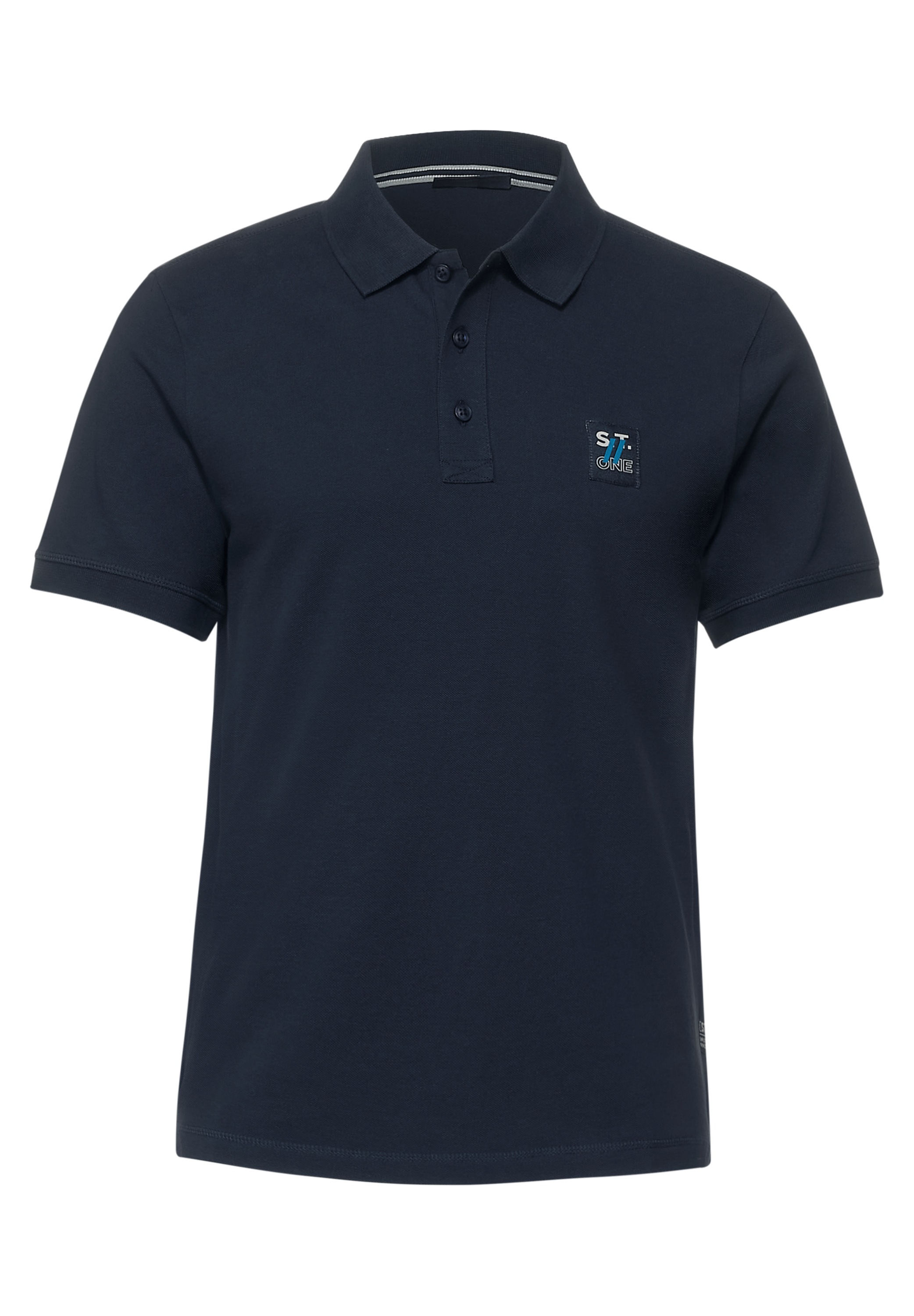 STREET ONE MEN Poloshirt, mit Piqué-Struktur