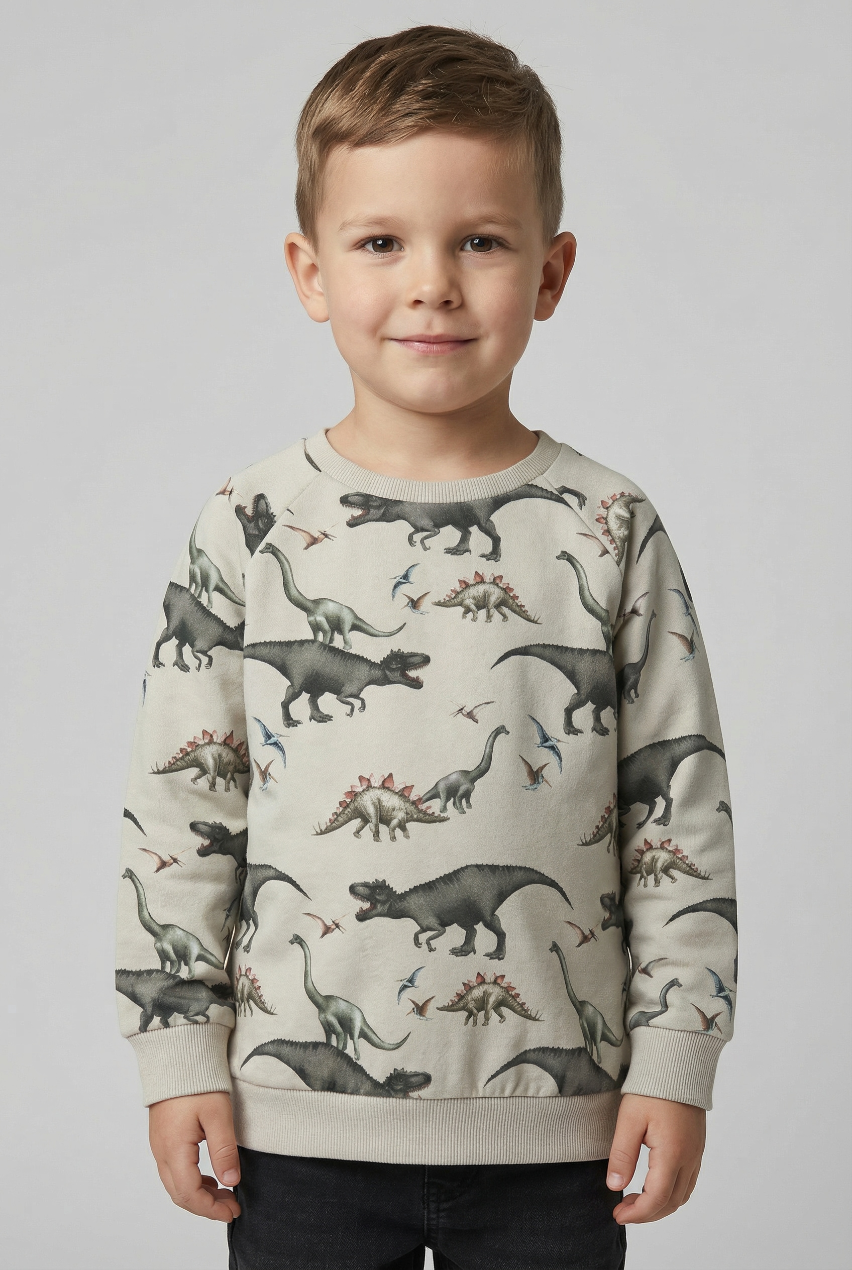 Name It Sweatshirt "NMMBERTIL LS NREG SWEAT BRU"
