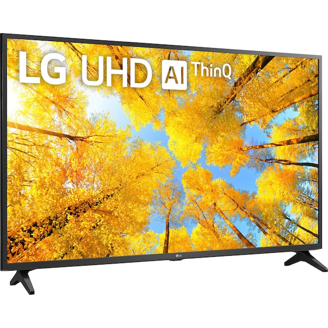 LG LED-Fernseher »50UQ75009LF«, 126 cm/50 Zoll, 4K Ultra HD, Smart-TV, α5  Gen5 4K AI-Prozessor, Direct LED,HDR10 Pro u. HLG,Sprachassistenten | BAUR