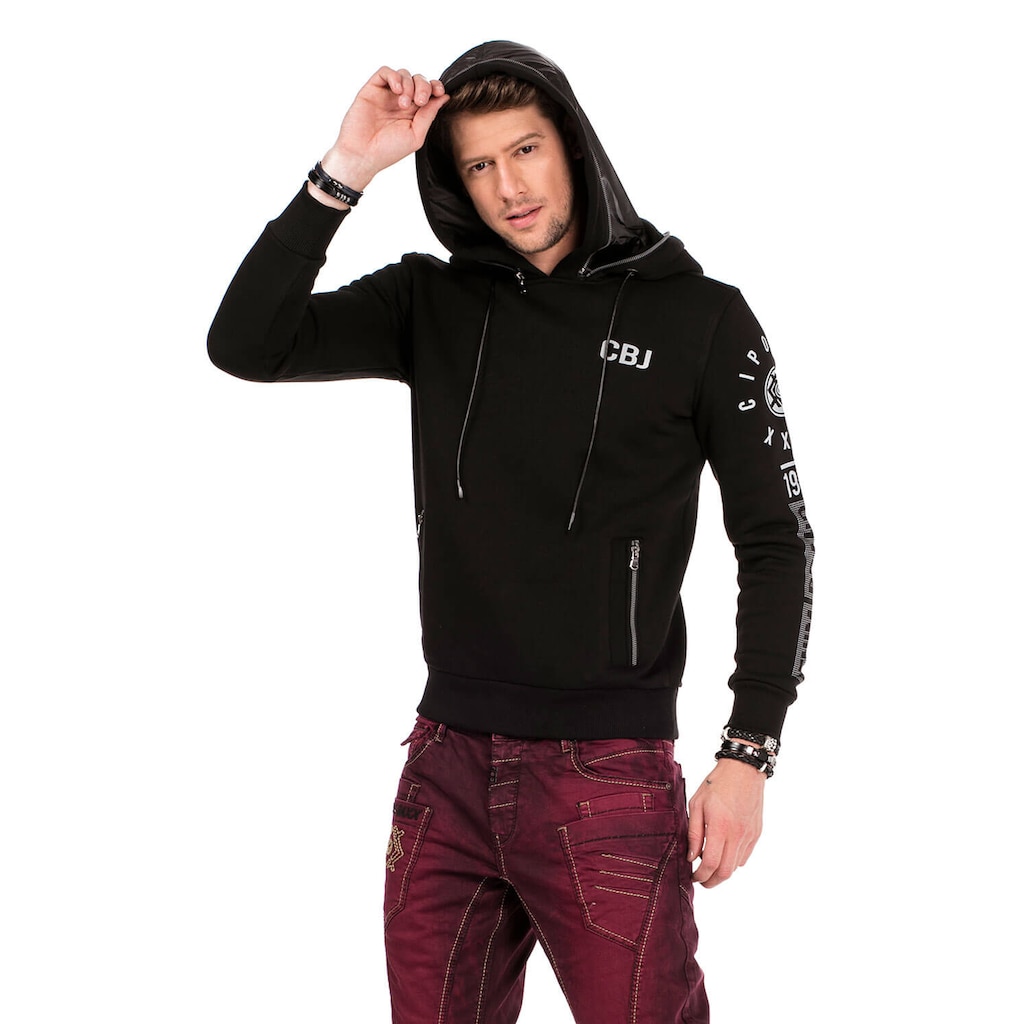 Cipo & Baxx Kapuzensweatshirt