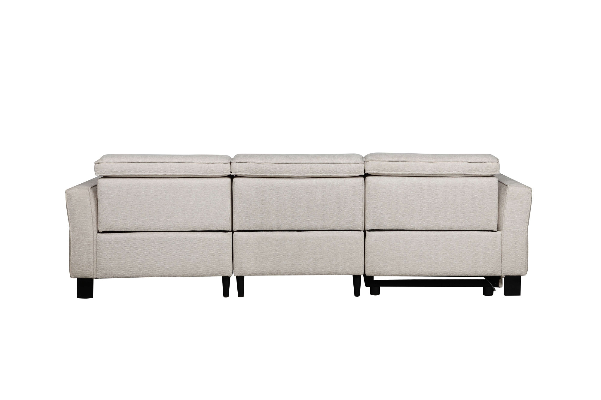 Places of Style Ecksofa »Carpari, L-Form, 263 cm, mit manueller o. elektrischer Relaxfunktion«, und USB/ Kopfteilverstellg