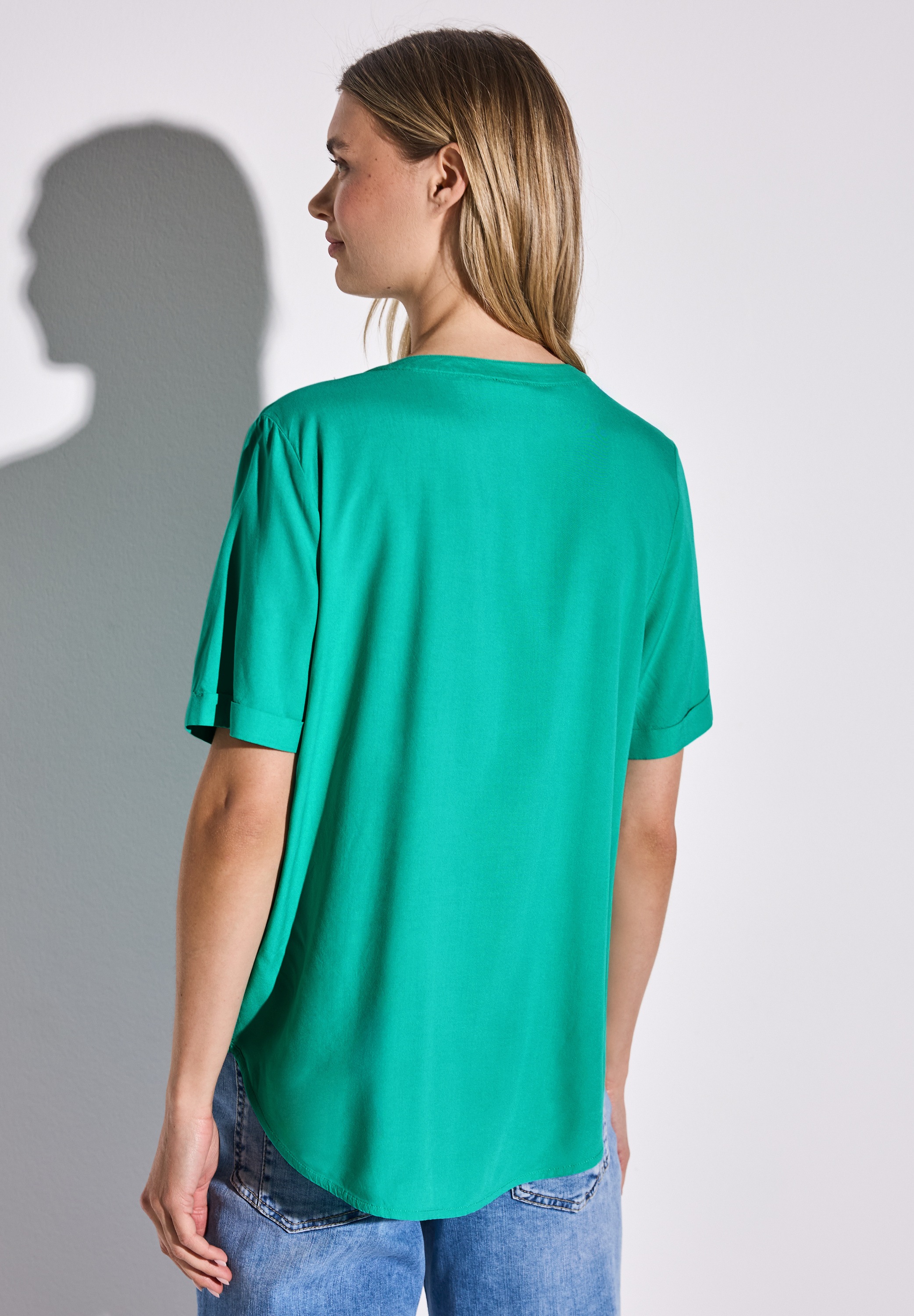 STREET ONE Shirtbluse, aus softer Viskose