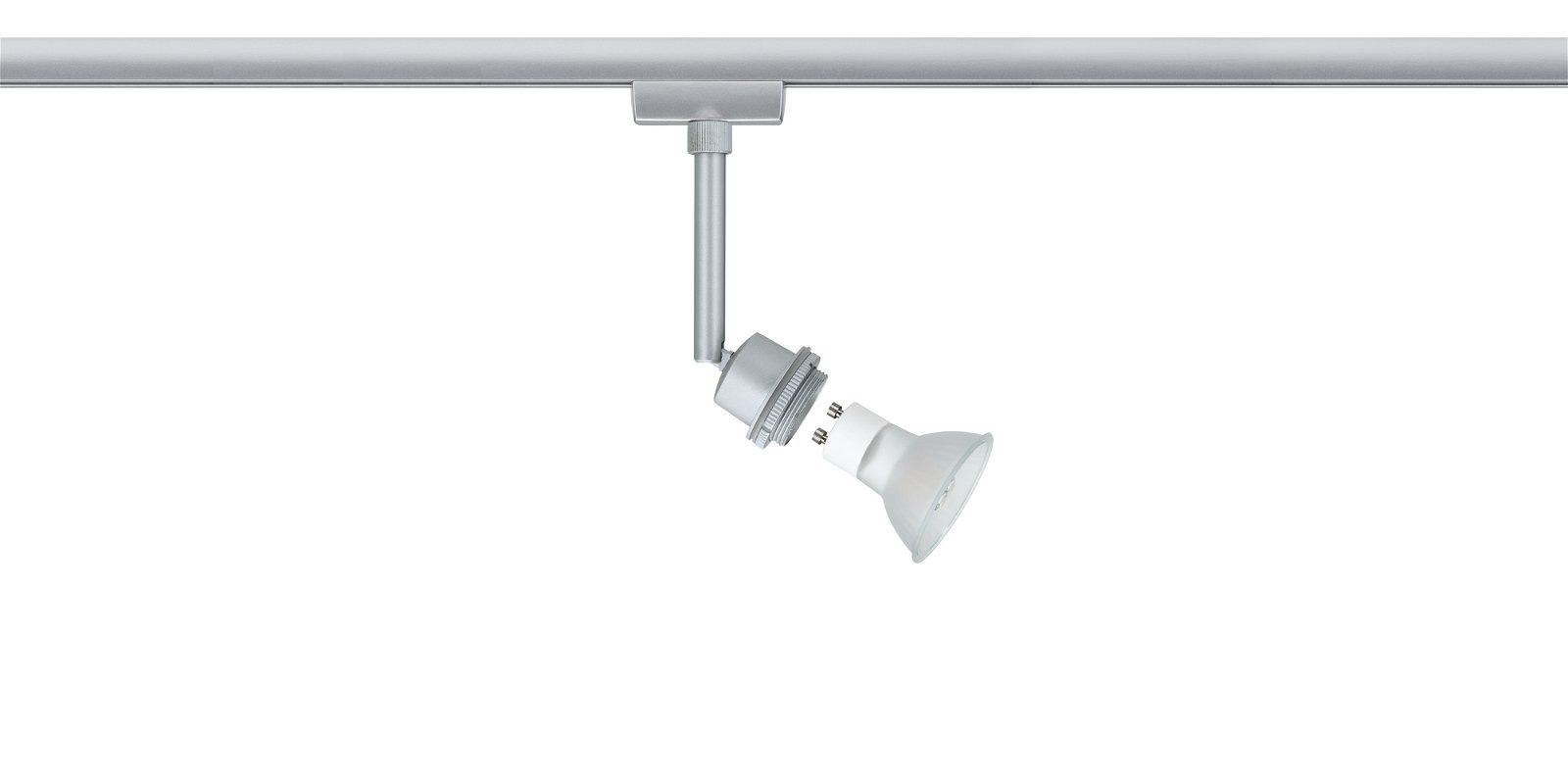 Paulmann Schienensystem-Leuchten »URail Schienenspot Basic Einzelspot GZ10 250lm 3,5W 2700K«, (1 tlg.), DecoSystems, dimmbar