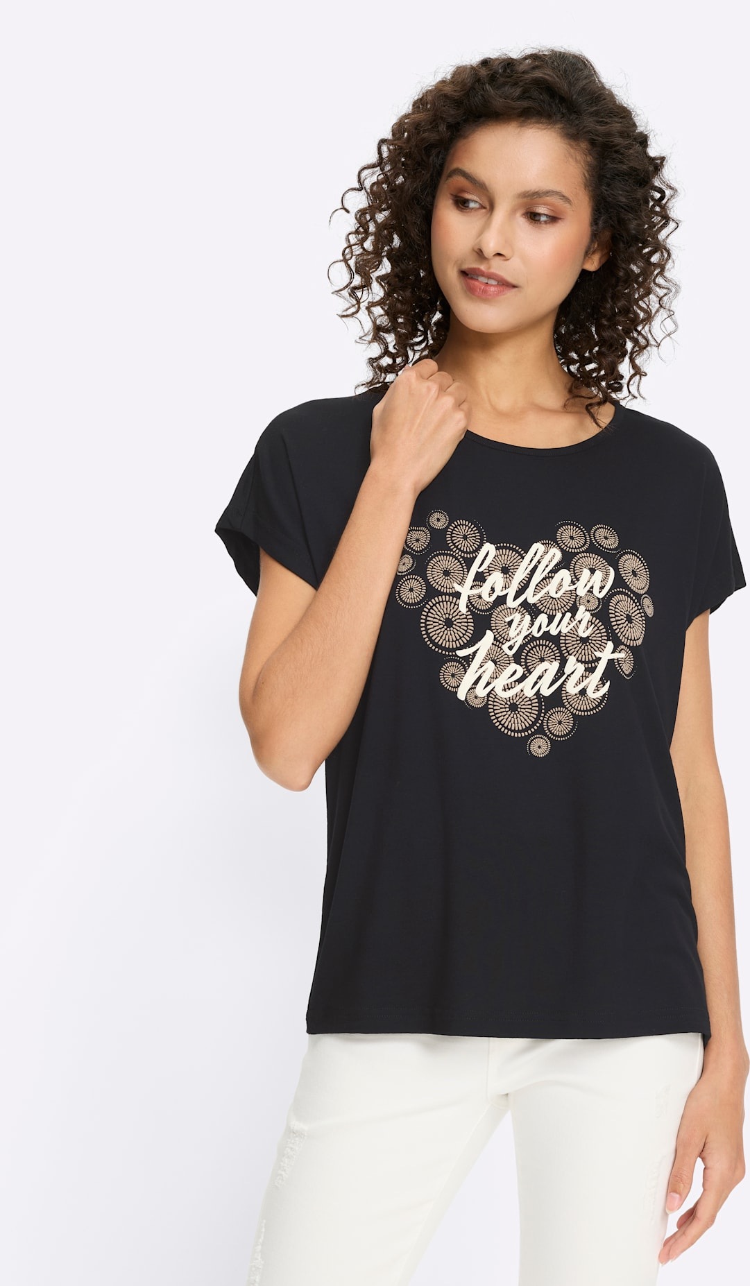 heine Kurzarmshirt "Shirt" 1 tlg. tlg. günstig online kaufen