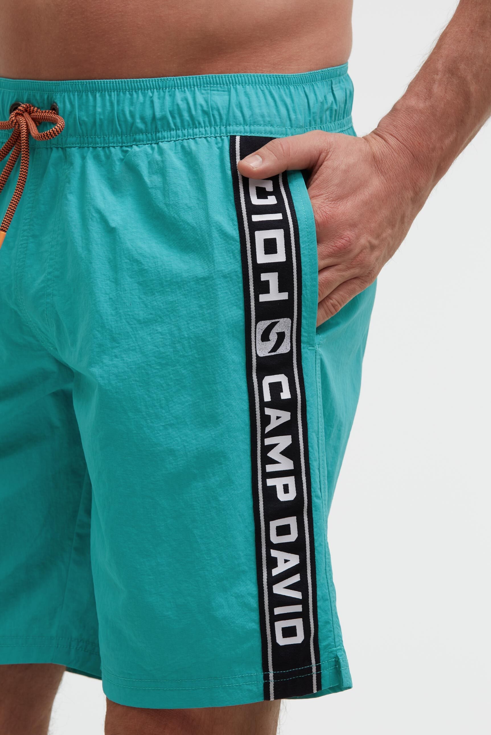 CAMP DAVID Badeshorts mit Innenhose