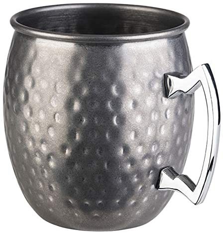 Buddy's Becher »Buddy´s Bar«, (2 tlg.), Moscow Mule Becher, 500 ml, hochwert. Edelstahl, Hammerschlag-Effekt