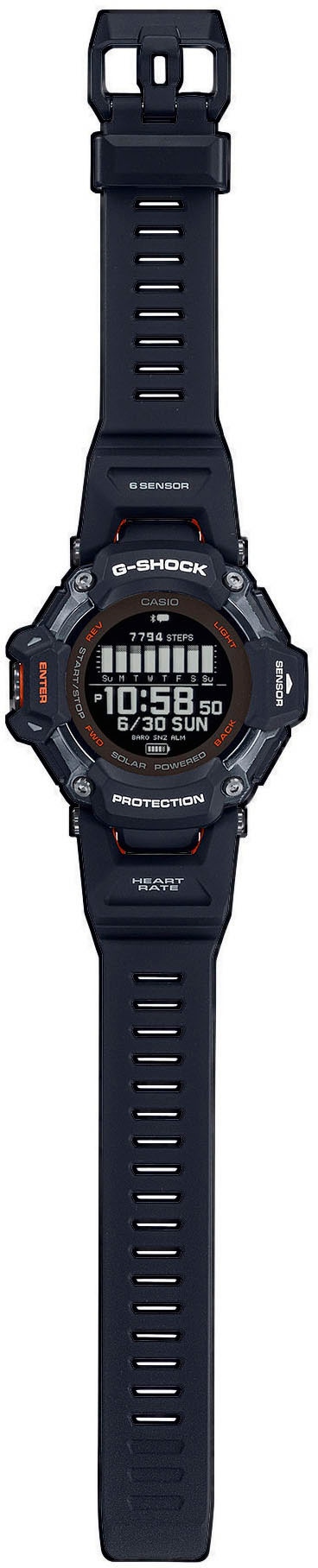 CASIO G-SHOCK Smartwatch »GBD-H2000-1AER«, (Solar)