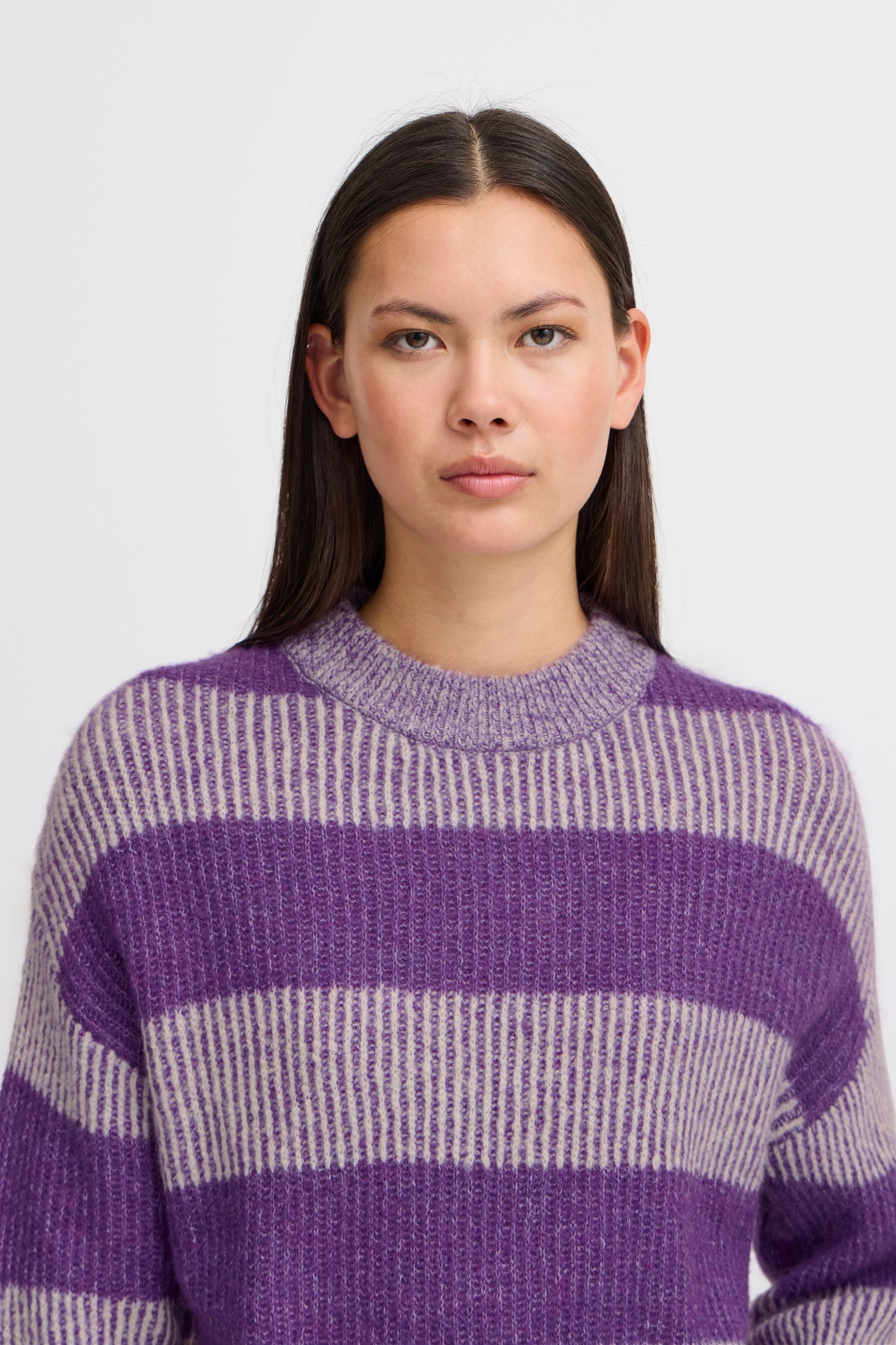 Ichi Strickfleece-Pullover »Strickpullover IHKAMARA LS13«