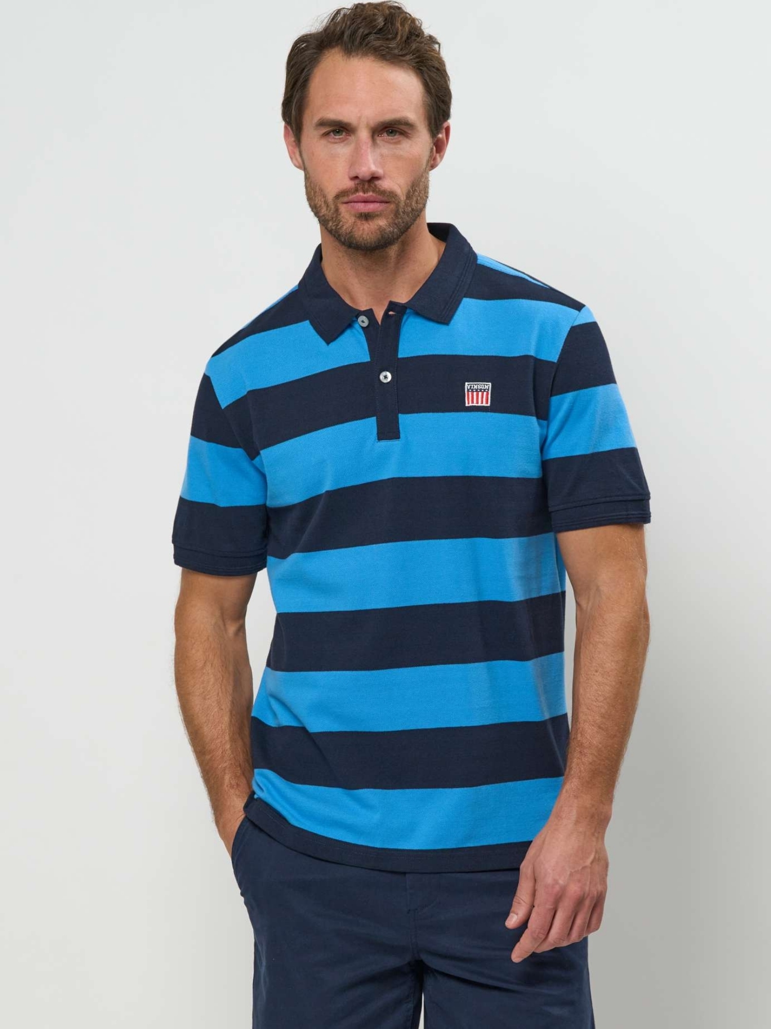 VINSON Kurzarmhemd »VINSON Polo shirt VMSamir«